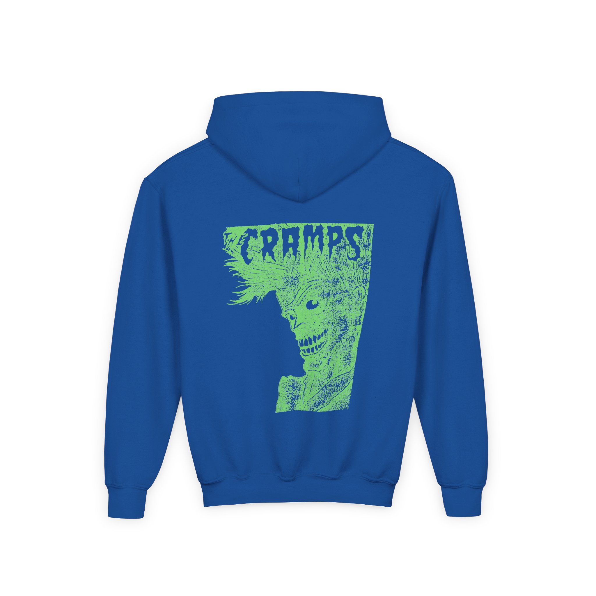 The Cramps Stay Sick Youth Heavy Blend Hooded Sweatshirt - Image 6