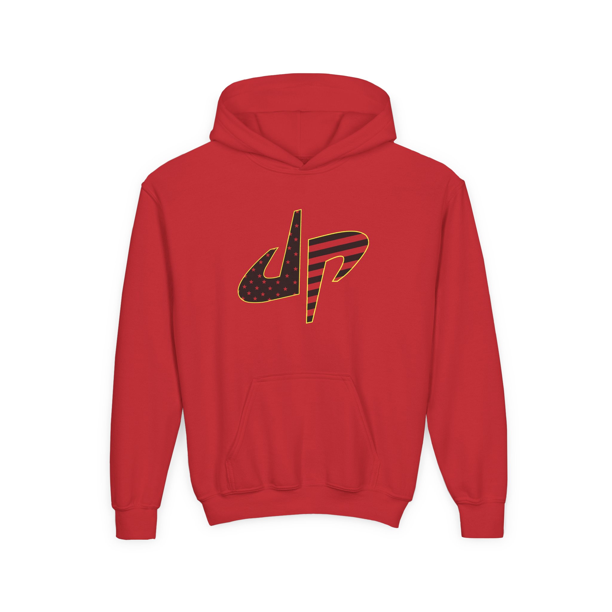 Dude Perfect Salute To Service Youth Heavy Blend Hooded Sweatshirt - Image 17