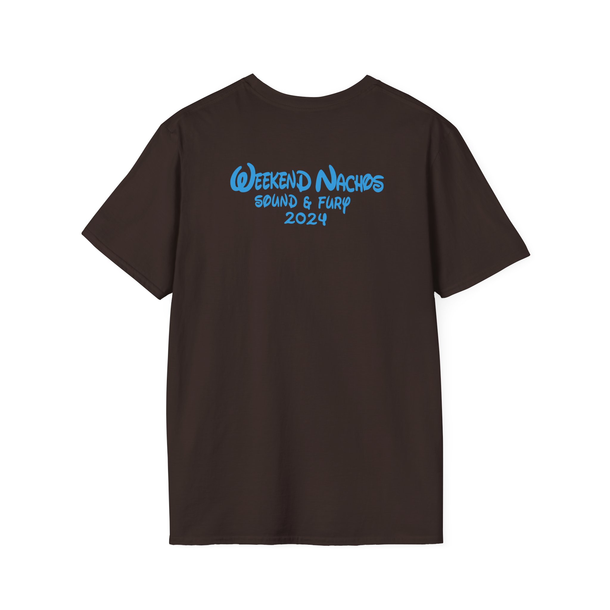 Weekend Nachos Sound and Fury Unisex Softstyle T-Shirt - Image 6