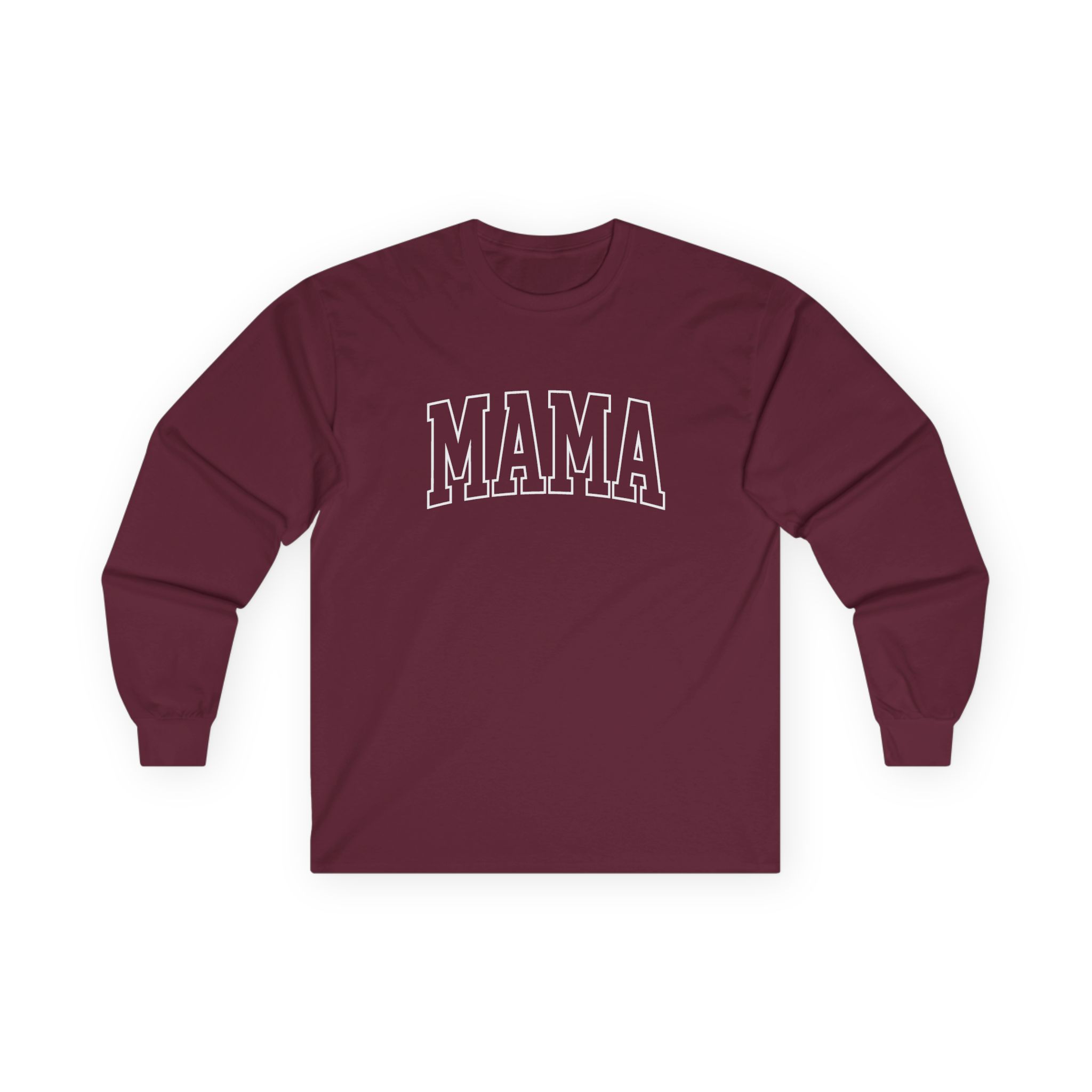 The Toast Collegiate Mama Unisex Ultra Cotton Long Sleeve Tee - Image 5