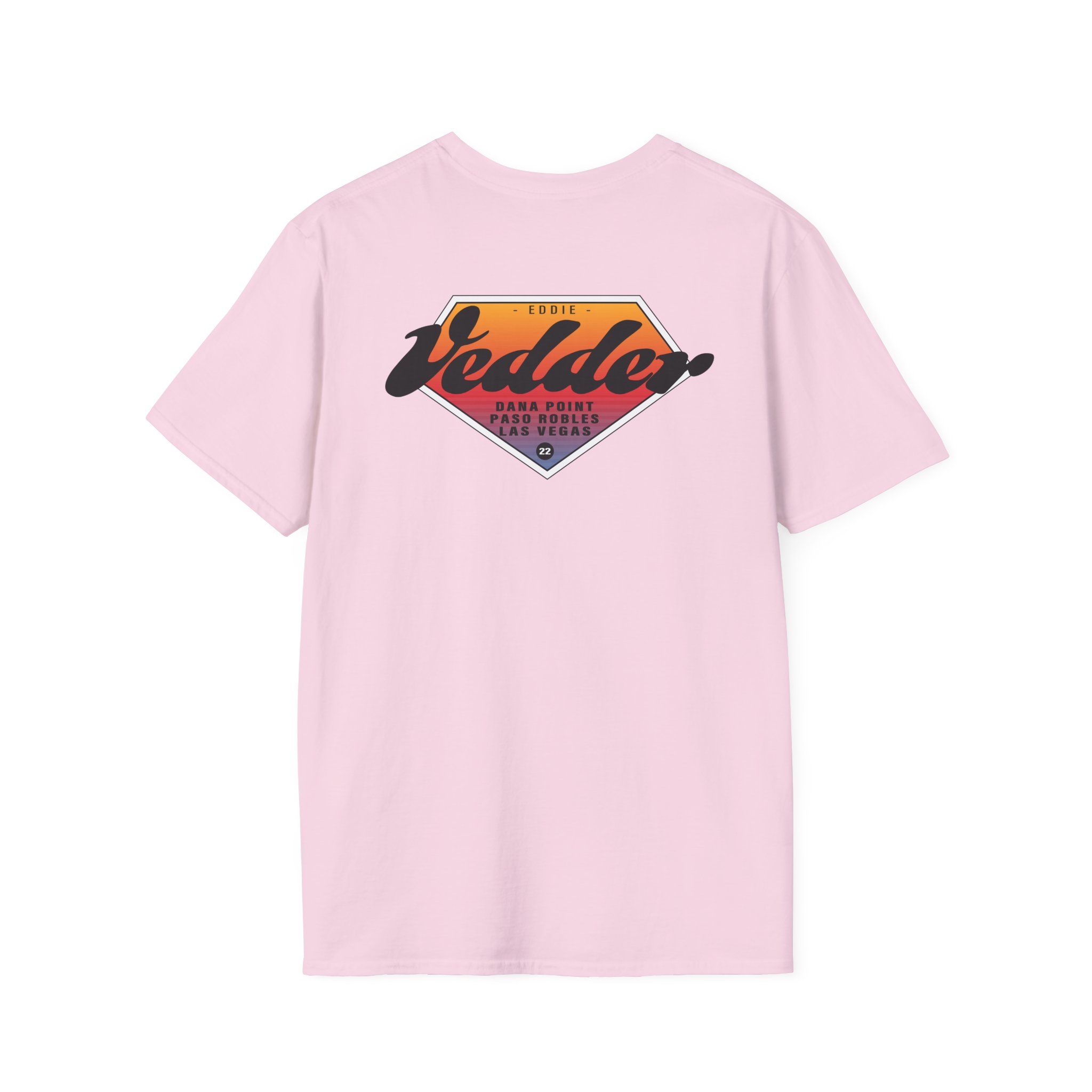 Eddie Vedder Gradient Unisex Softstyle T-Shirt - Image 18