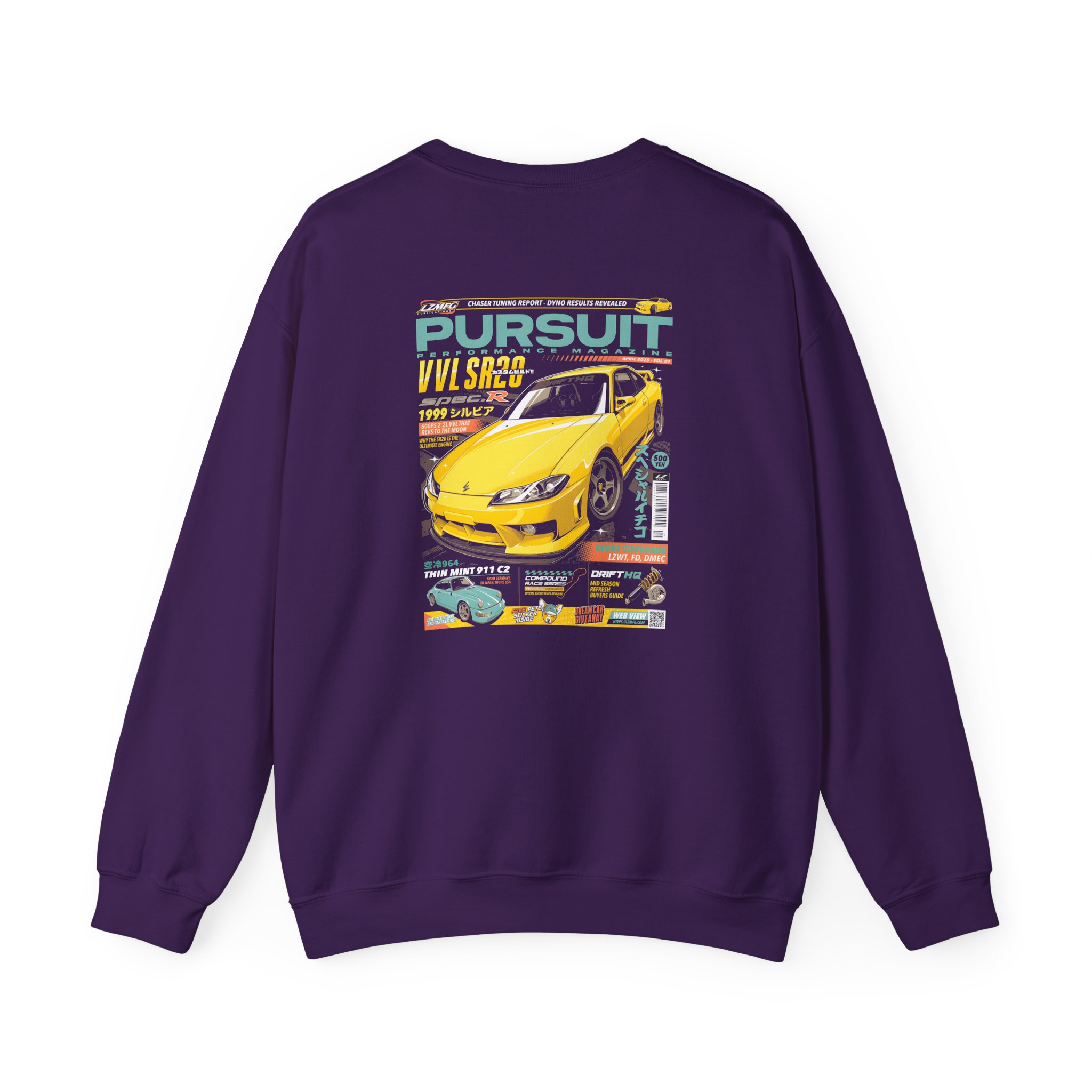 Adam LZ S15 Magazine Unisex Heavy Blend™ Crewneck Sweatshirt - Image 10