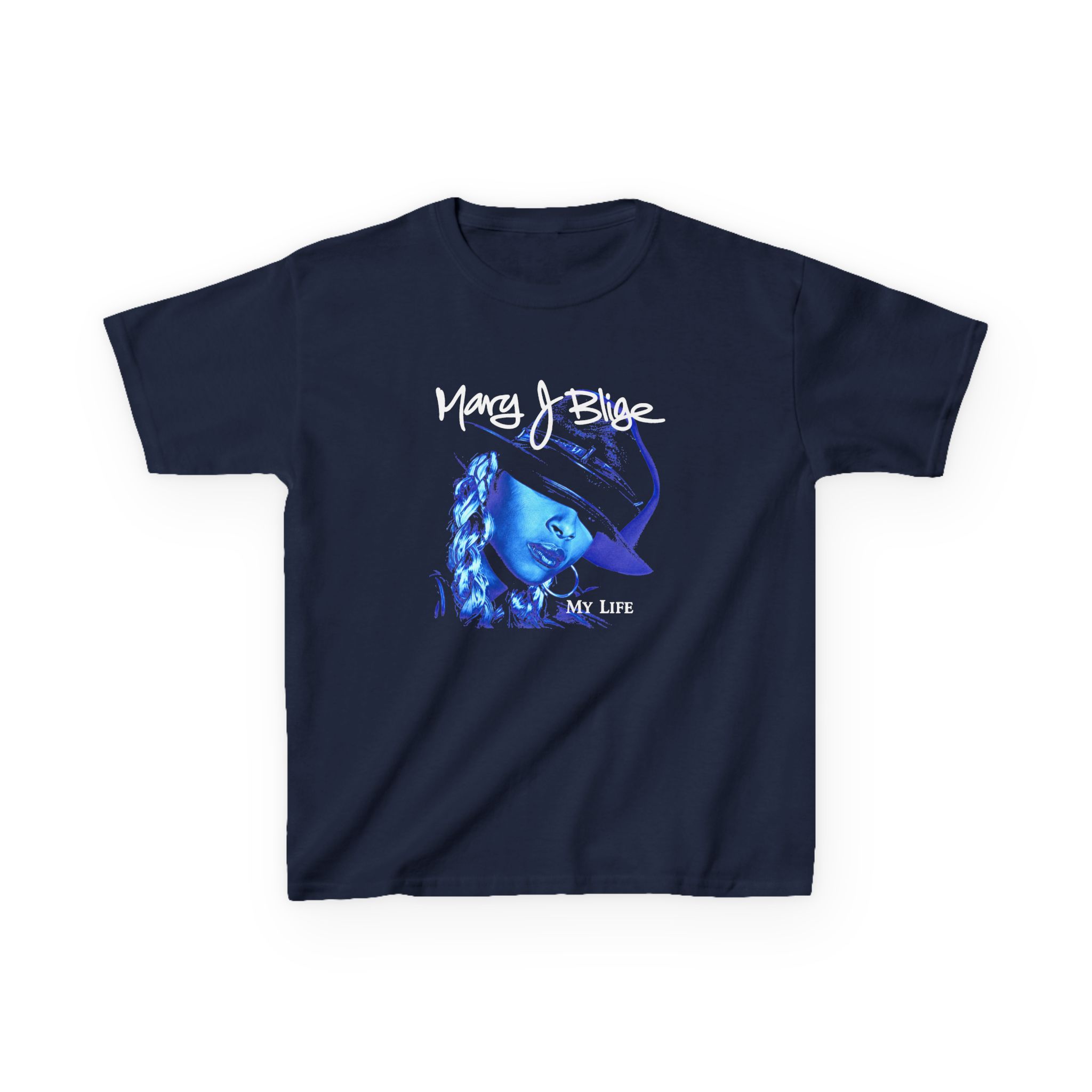 Kids Mary J Blige My Life Album Cover Heavy Cotton™ Tee - Image 3