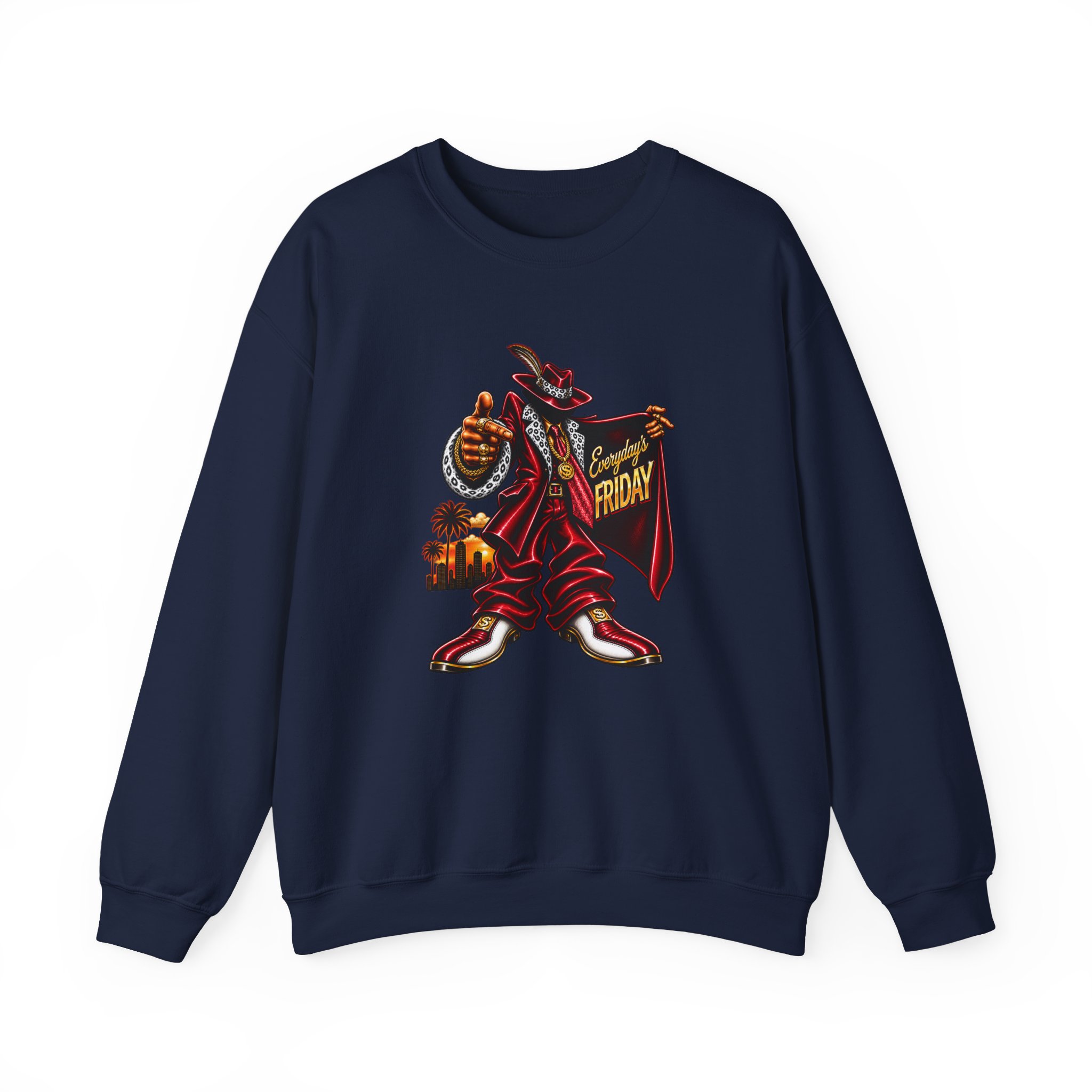 Ice Cube Pimp Unisex Heavy Blend™ Crewneck Sweatshirt - Image 15