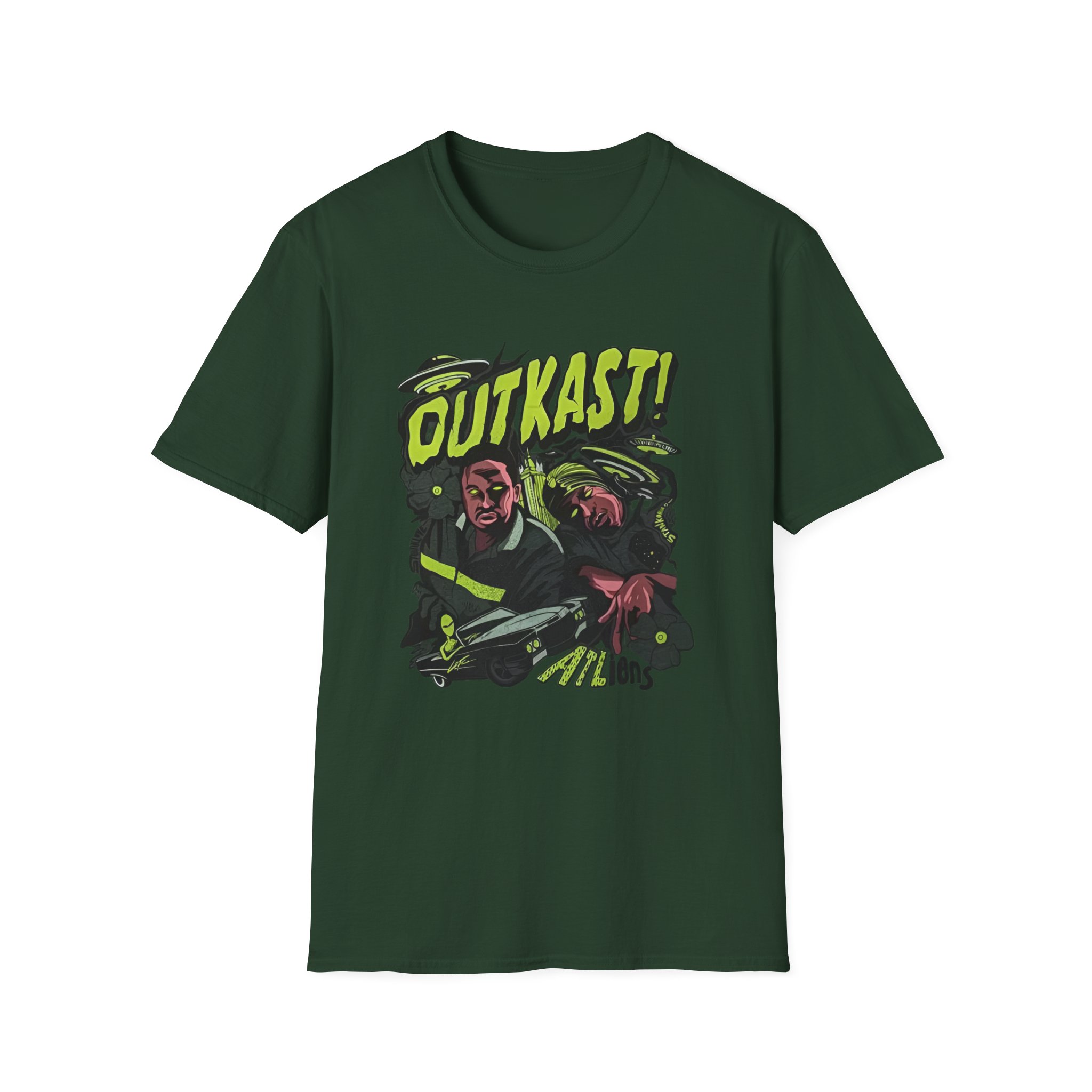 Outkast ATLiens Unisex Softstyle T-Shirt