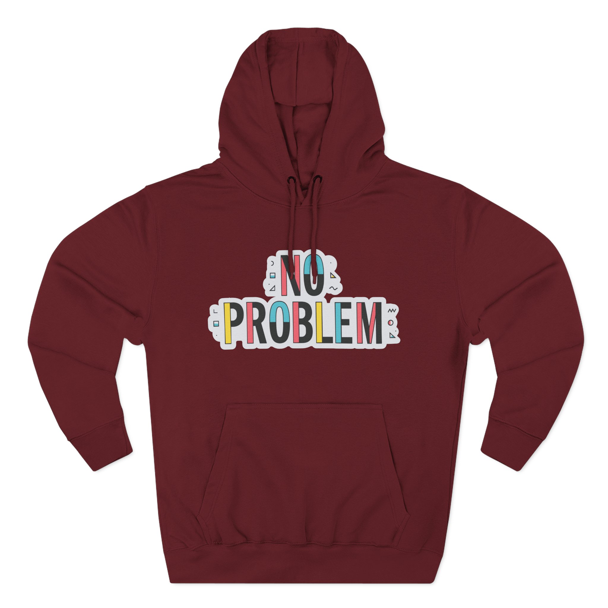 Dropout No Problem Three-Panel Fleece Hoodie - Image 15