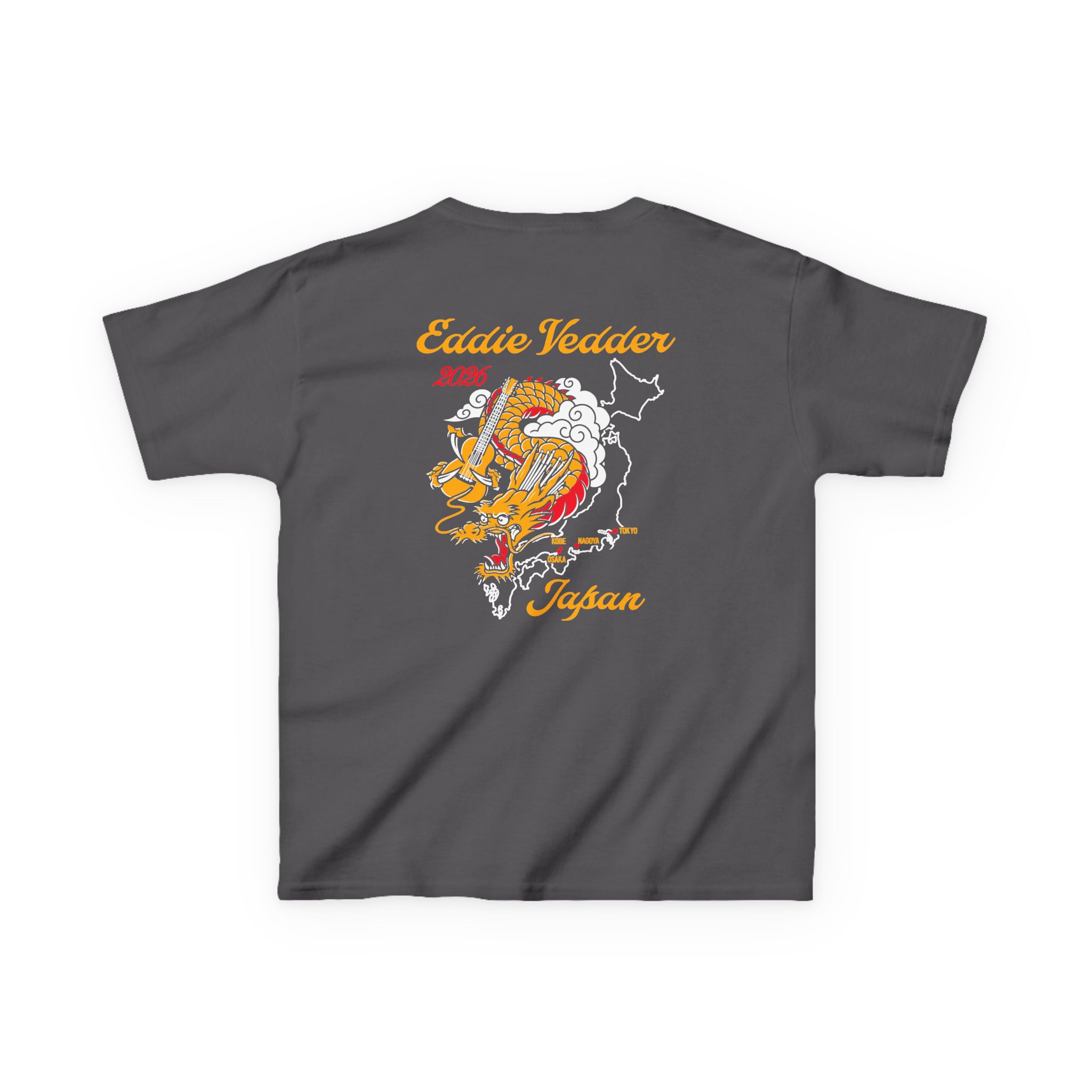 Eddie Vedder 2026 Tokyo Japan Kids Heavy Cotton™ Tee - Image 8