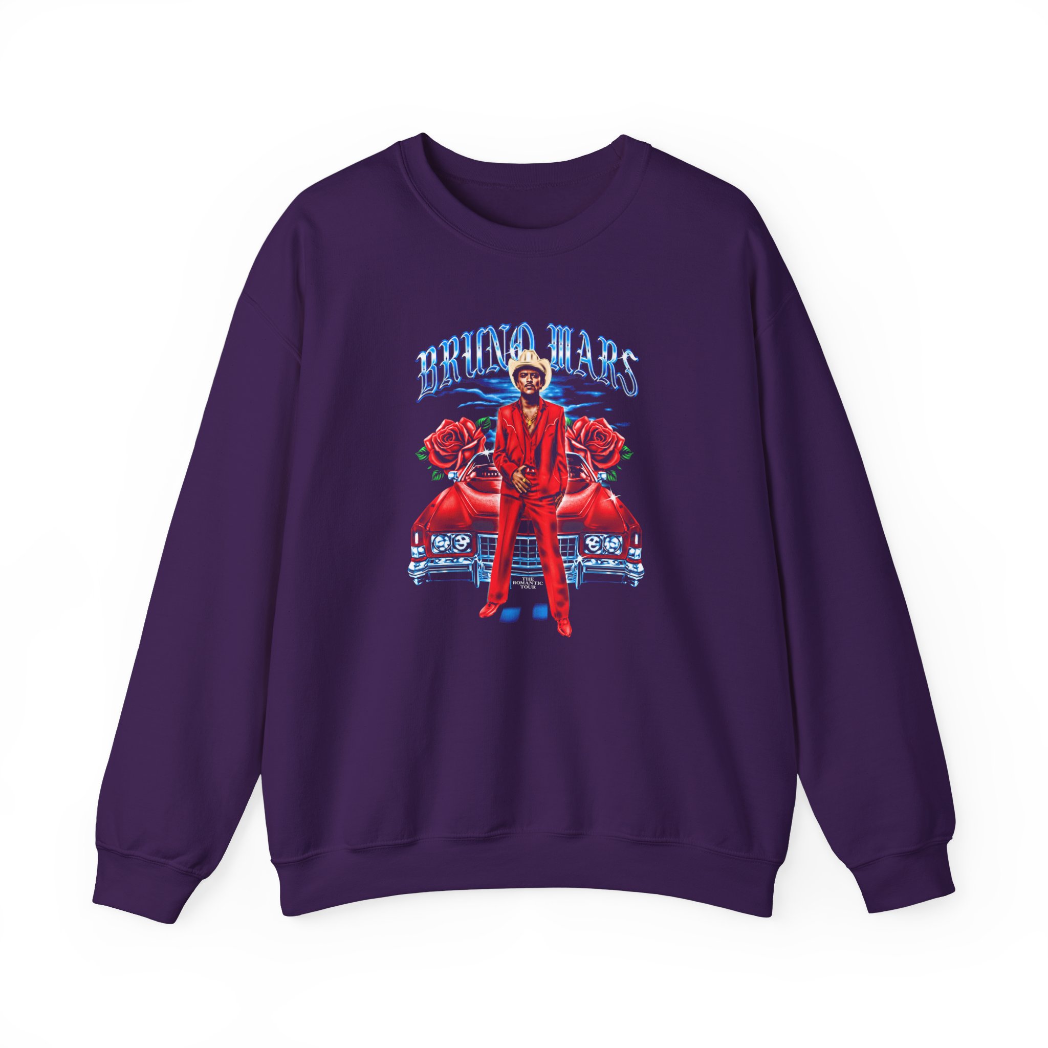 Bruno Mars Tampa the Romantic Unisex Heavy Blend™ Crewneck Sweatshirt - Image 11