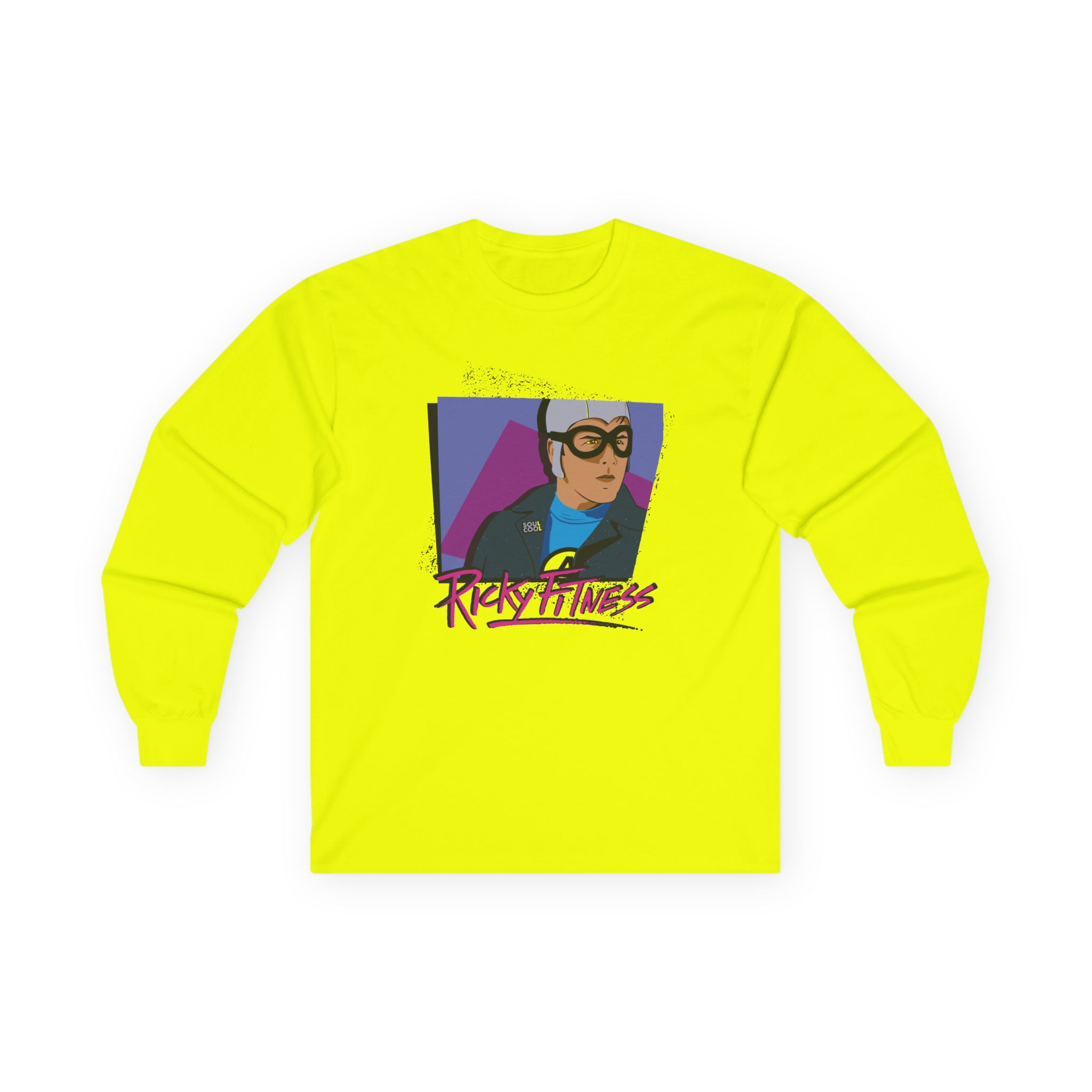 The Aquabats Ricky Fitness Soul Cool Unisex Ultra Cotton Long Sleeve Tee - Image 7