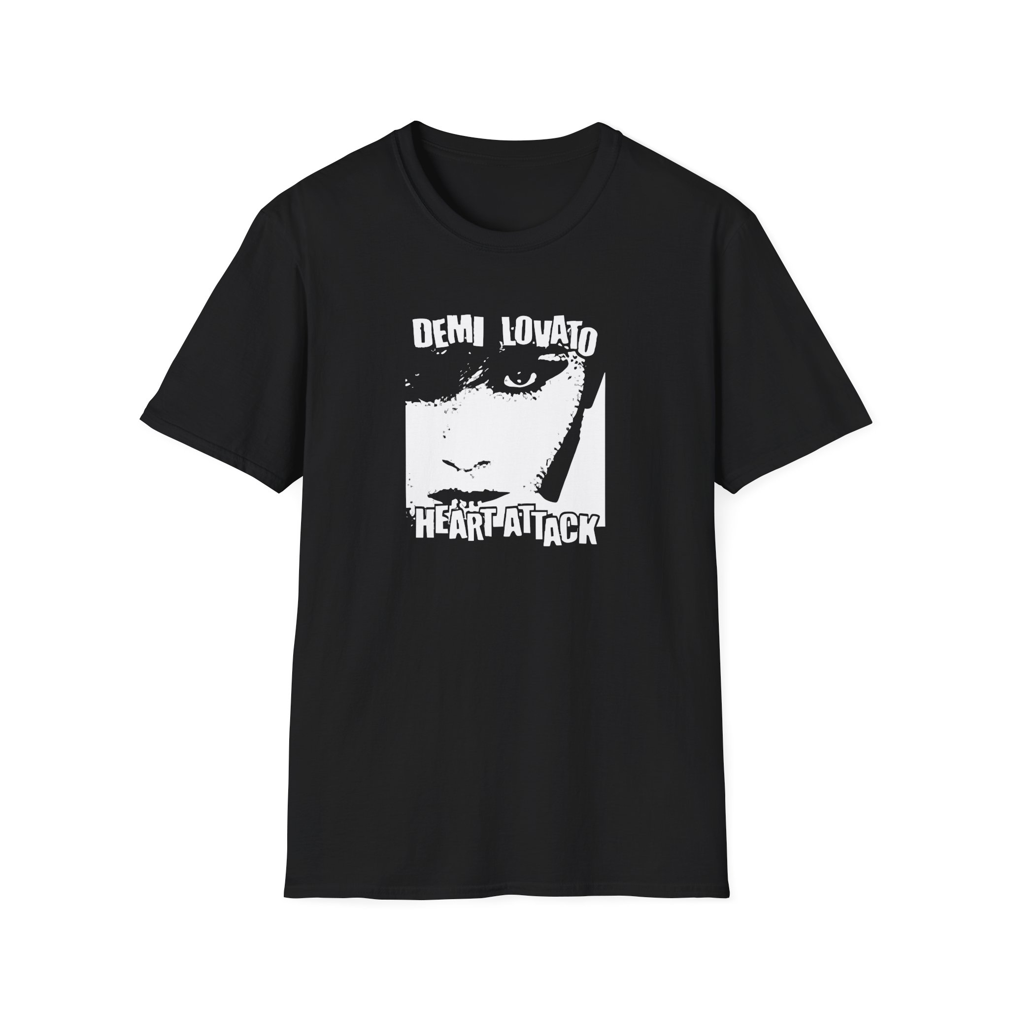 D L Heart Attack Anniversary Unisex Softstyle T-Shirt
