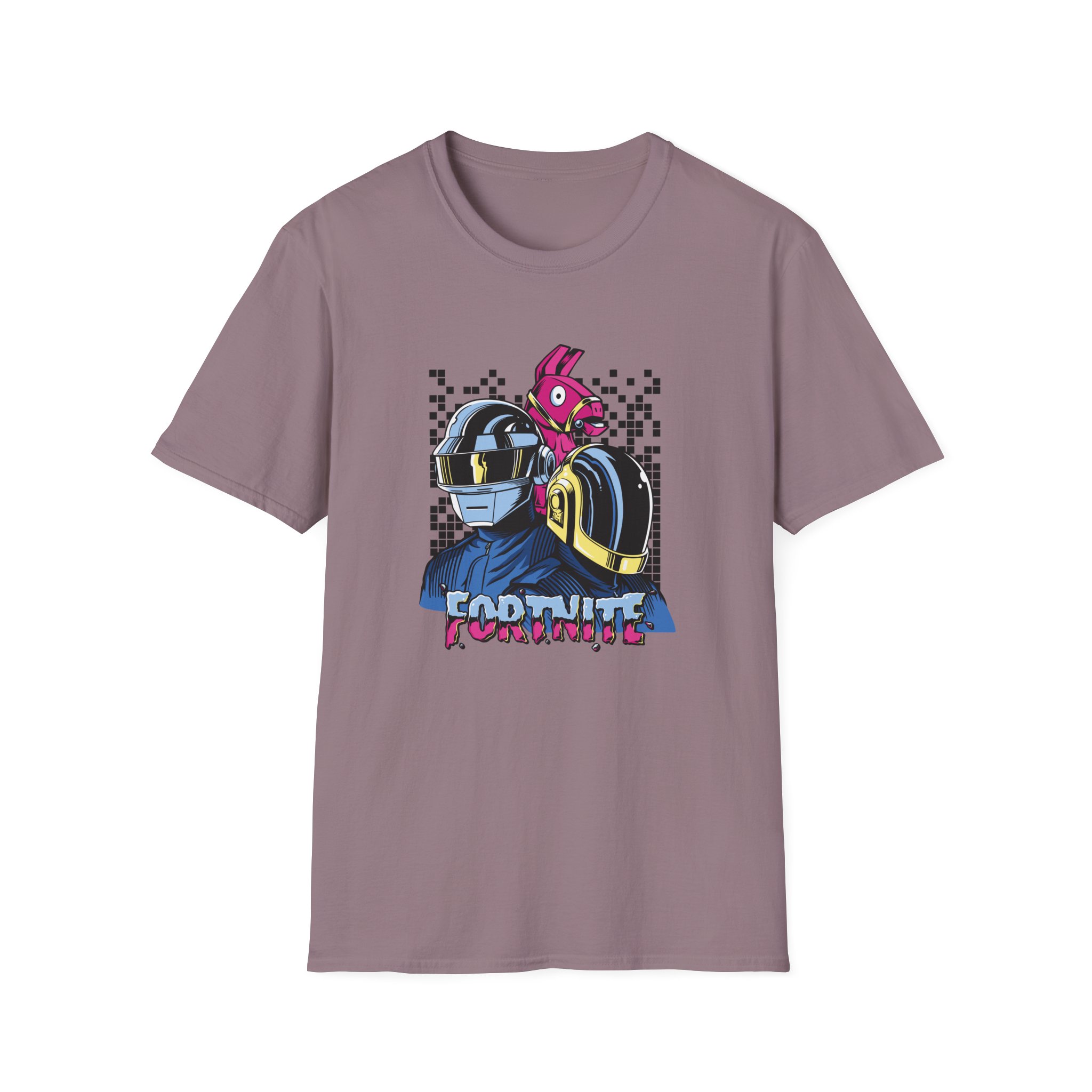 Daft Punk Fortnite X Daft Punk Long Unisex Softstyle T-Shirt - Image 25