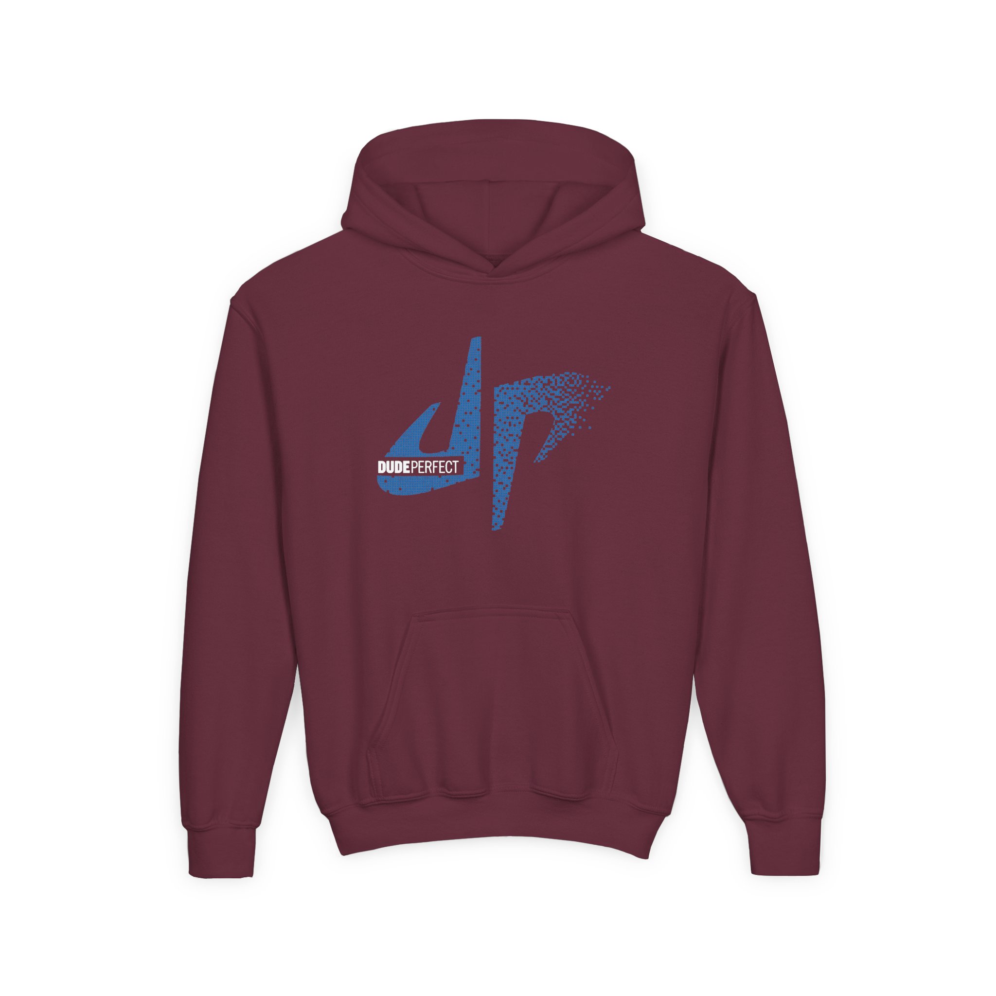 Dude Perfect Pixel Youth Heavy Blend Hooded Sweatshirt - Image 3