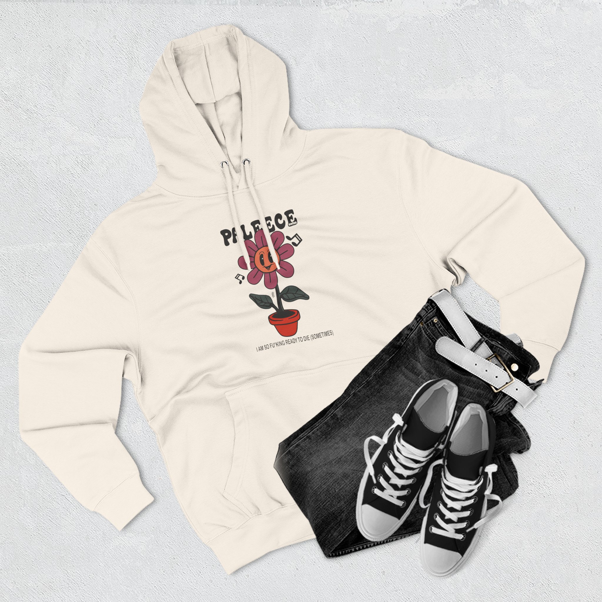 Paleface Swiss Flower Three-Panel Fleece Hoodie - Image 11