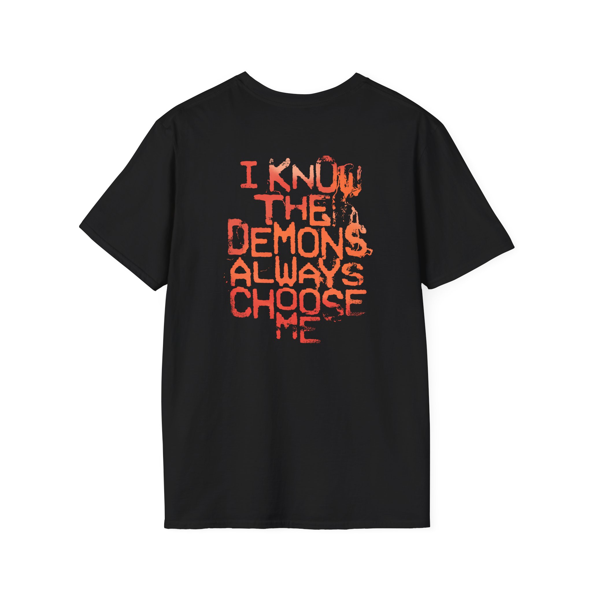 Poppy Demons Unisex Softstyle T-Shirt - Image 2