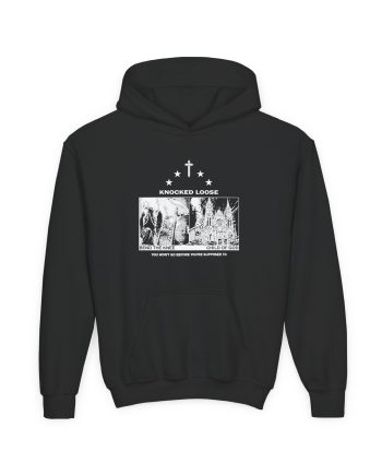 Knocked Loose Blinding Faith Royal Youth Heavy Blend Hooded Sweatshirt