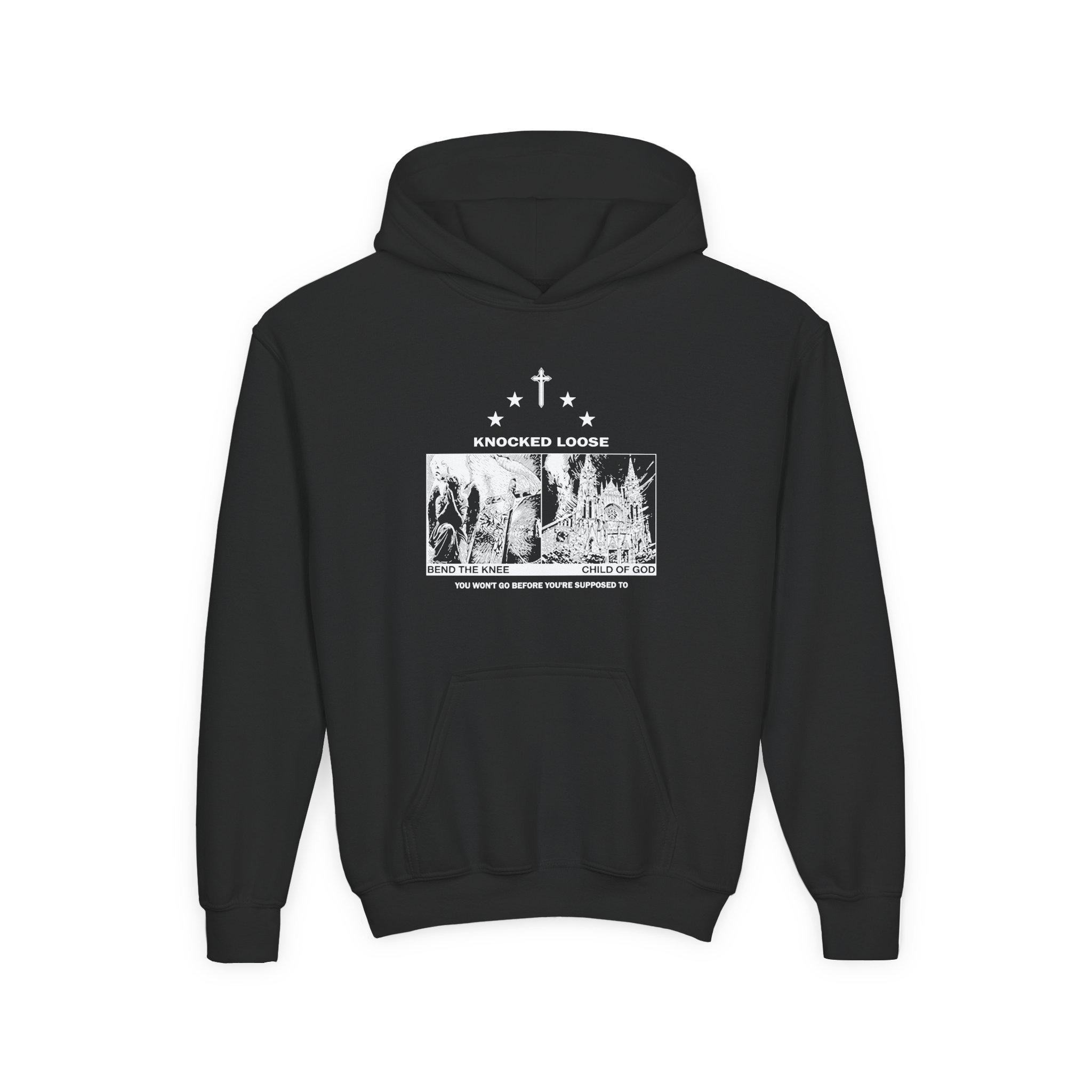 Knocked Loose Blinding Faith Royal Youth Heavy Blend Hooded Sweatshirt