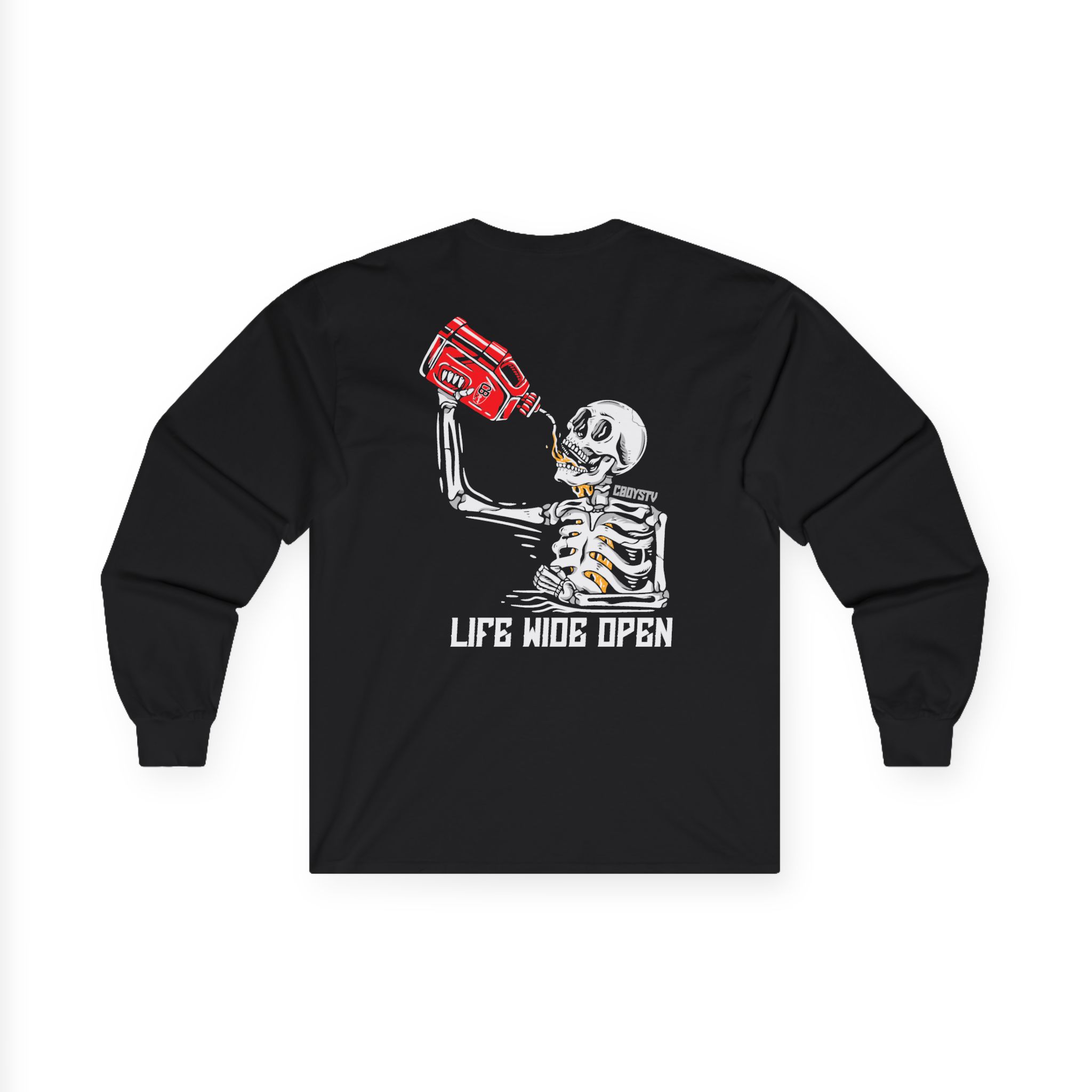 Cboystv Soul Fuel Unisex Ultra Cotton Long Sleeve Tee - Image 2