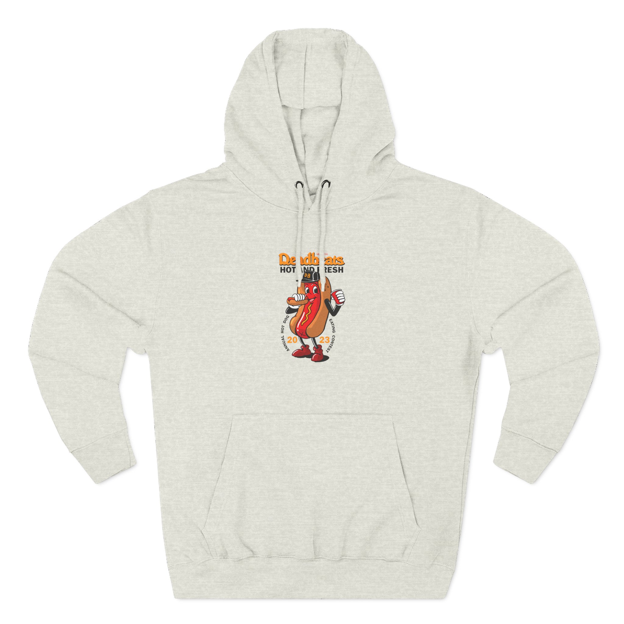 Deadbeats Jamboree Hot Dog Three-Panel Fleece Hoodie - Image 7