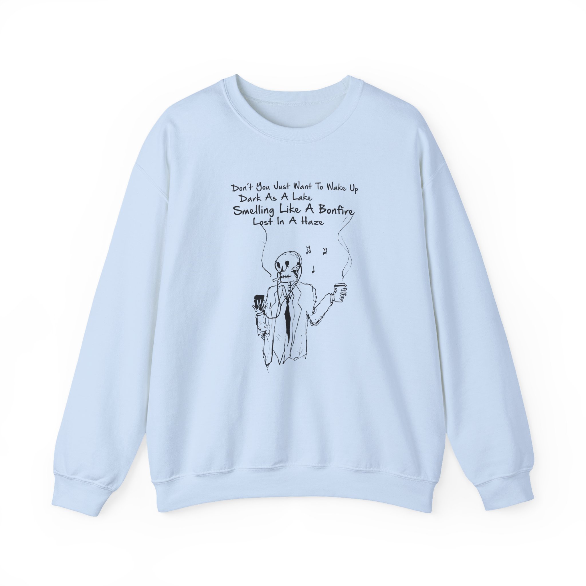 Hozier Lost in a Haze Unisex Heavy Blend™ Crewneck Sweatshirt - Image 7