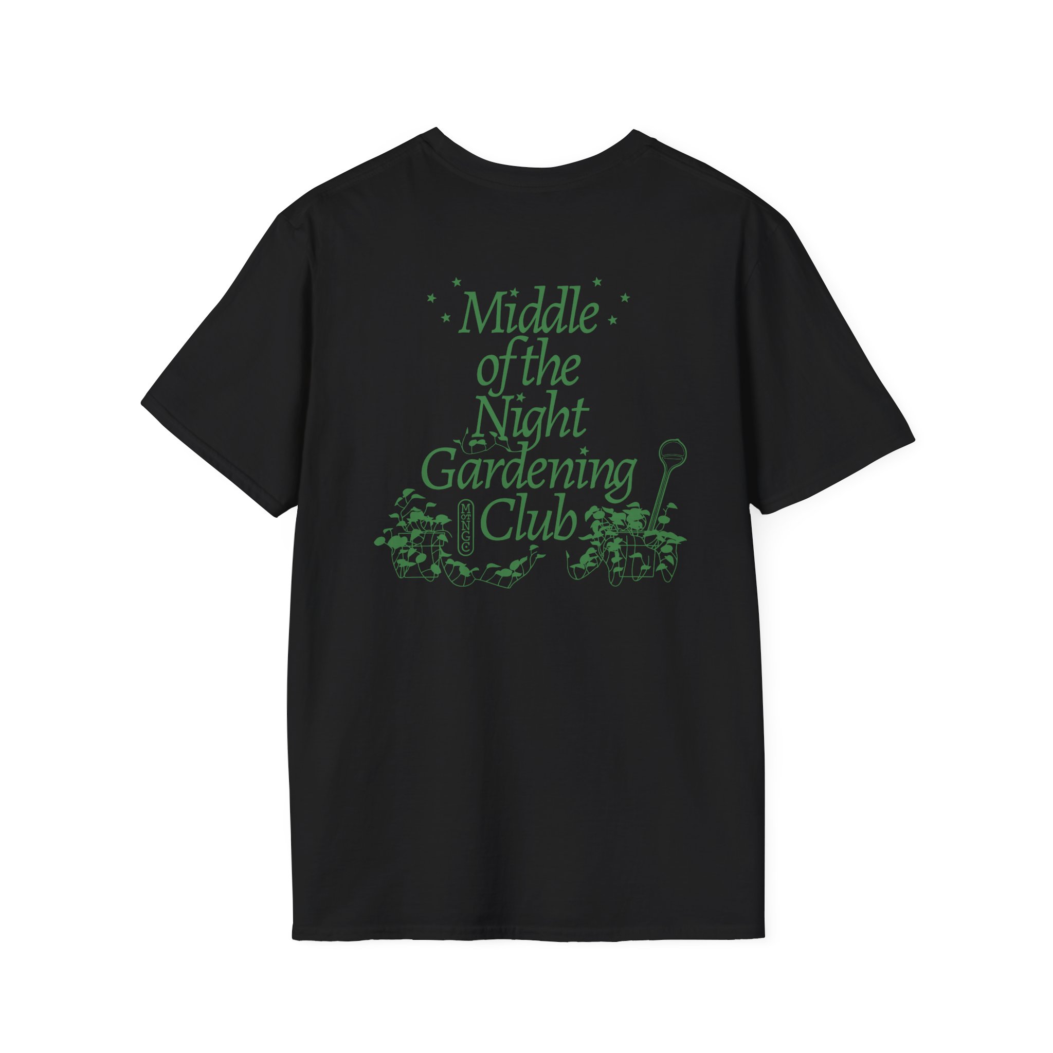 Dropout Middle of the Night Gardening Club Unisex Softstyle T-shirt - Image 2