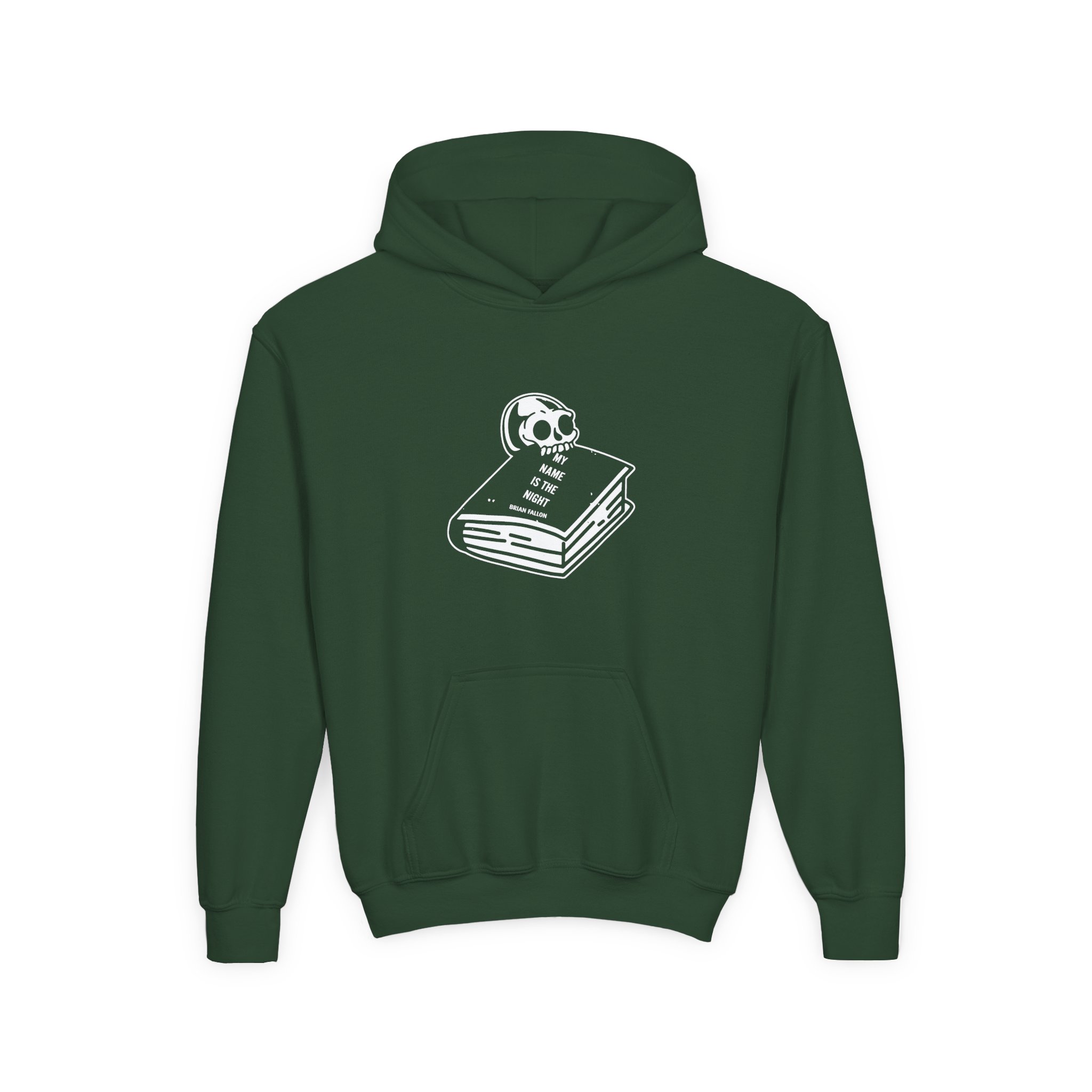 Brian Fallon My Name Is The Night Youth Heavy Blend Hooded Sweatshirt - Image 5