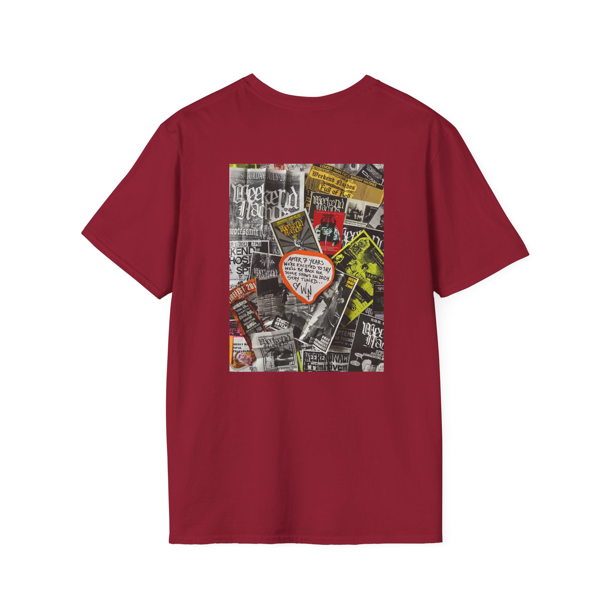 Weekend Nachos Unisex Softstyle T-Shirt - Image 28