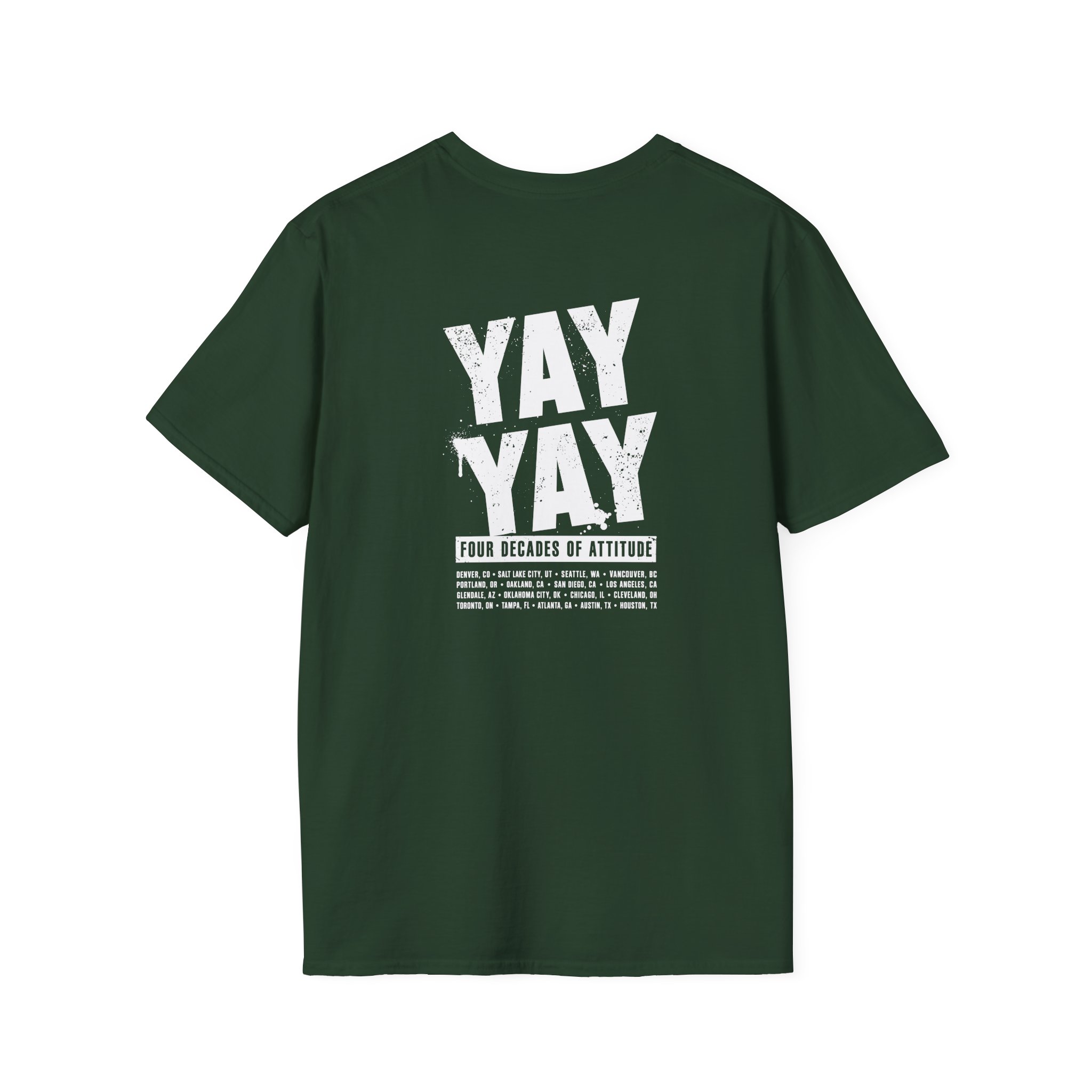 Ice Cube Yay Yay Tour Unisex Softstyle T-Shirt - Image 10