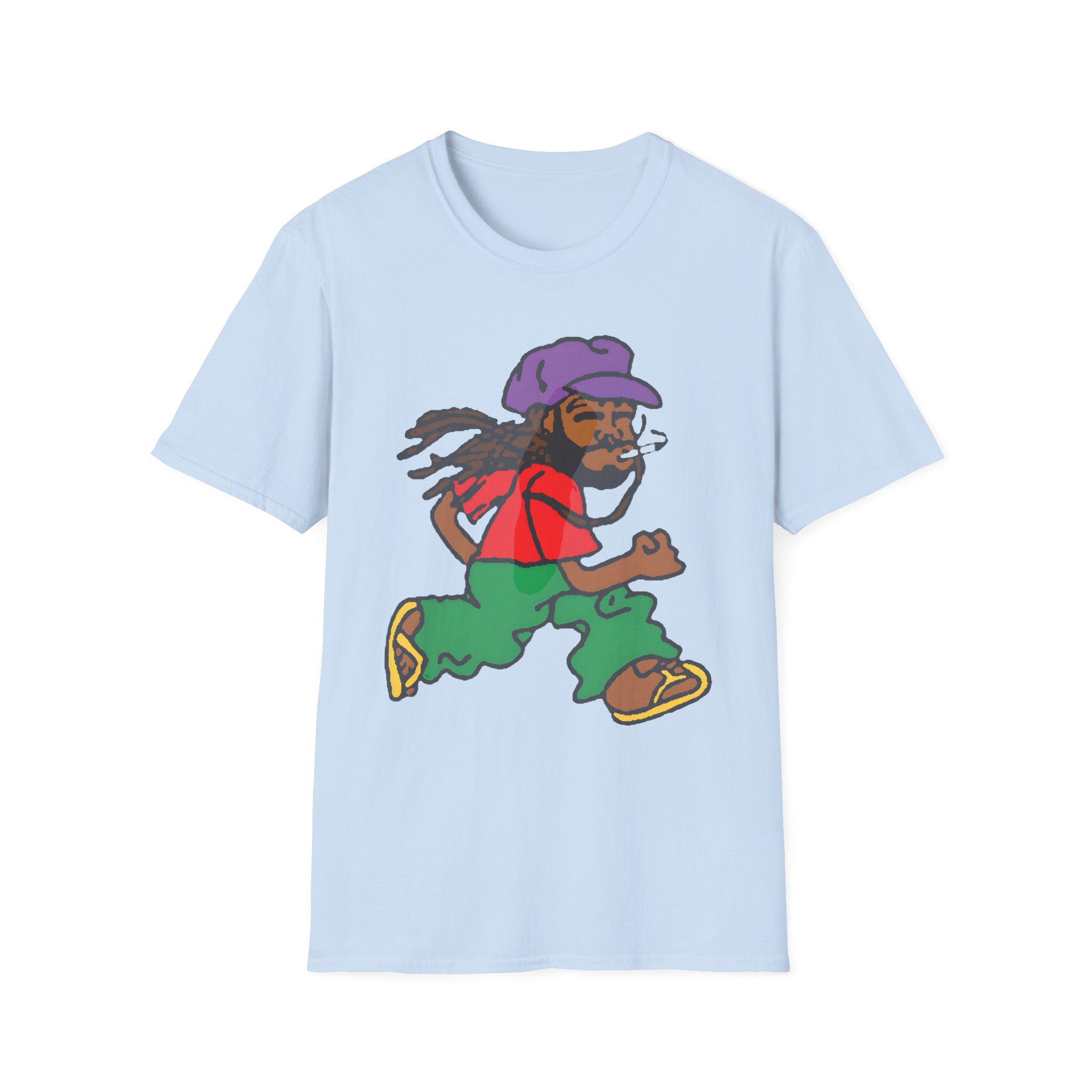 Aminé Running Man Unisex Softstyle T-Shirt - Image 11