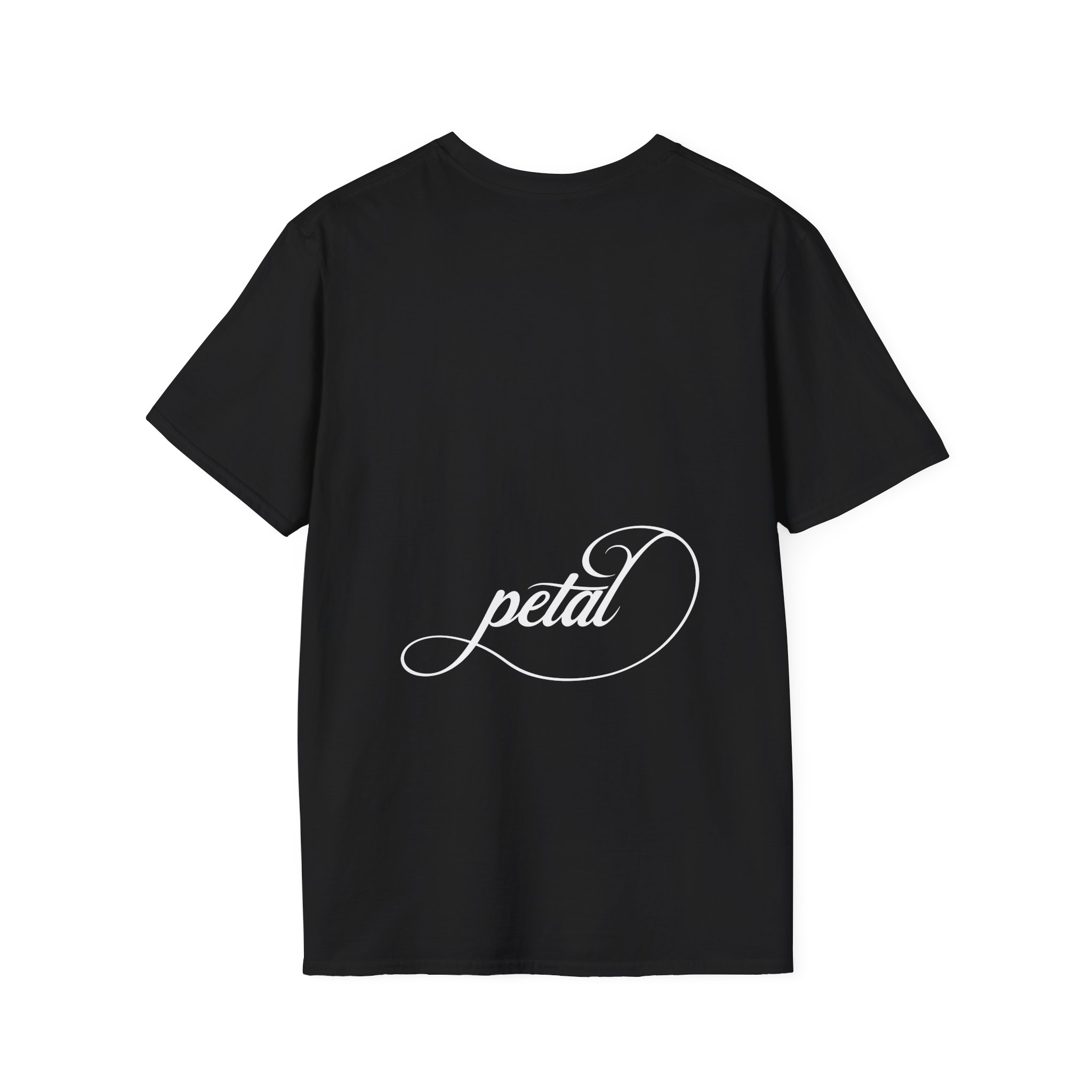 AG petal blurred flowers Unisex Softstyle T-Shirt - Image 2