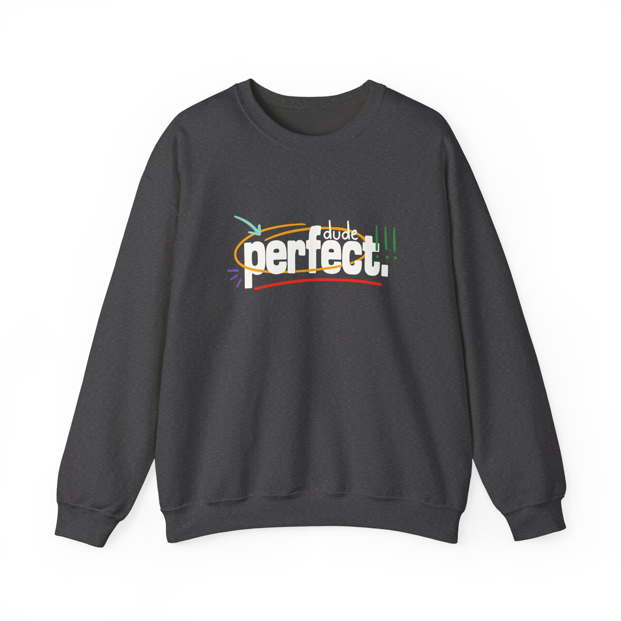 Dude Perfect Unisex Heavy Blend™ Crewneck Sweatshirt - Image 7