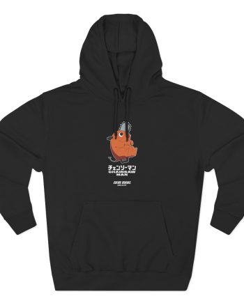 Chainsaw Man X Dim Mak Pochita Three-Panel Fleece Hoodie
