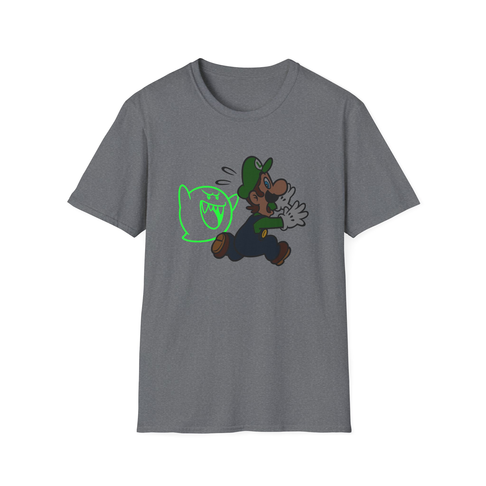 NTD Luigi™ and Boo Unisex Softstyle T-Shirt