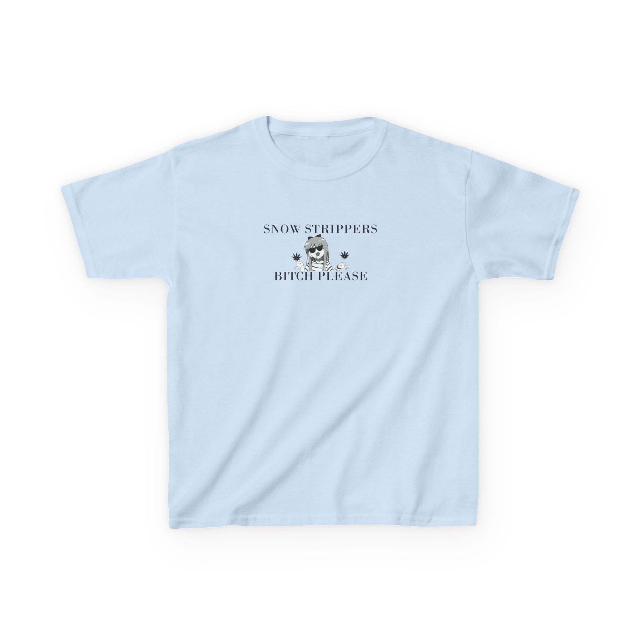 Kids Snow Strippers Bitch Please Heavy Cotton™ Tee - Image 13