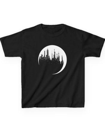 Dropout Unsleeping City Glow-In-The-Dark Kids Heavy Cotton™ Tee