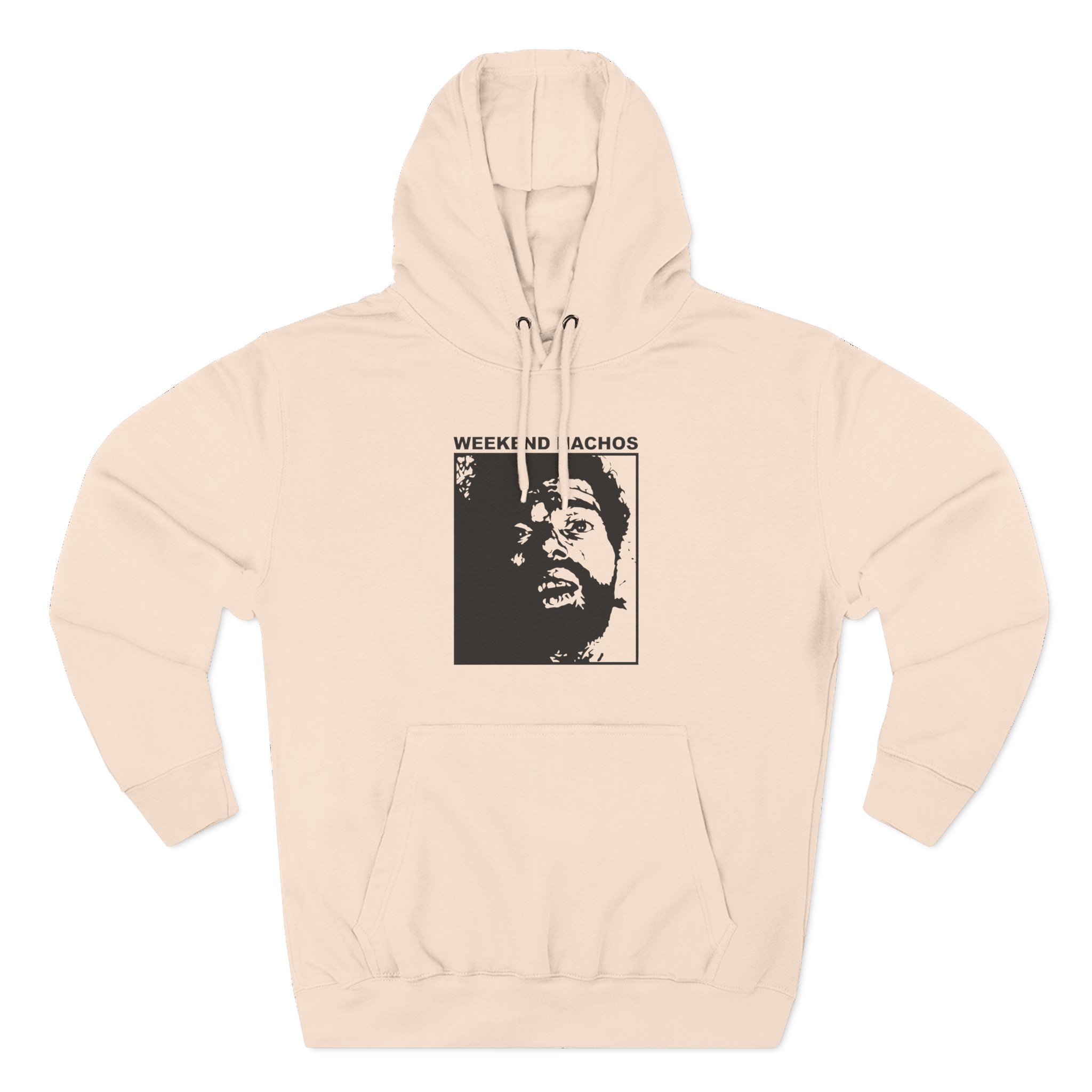Weekend Nachos Three-Panel Fleece Hoodie - Image 7