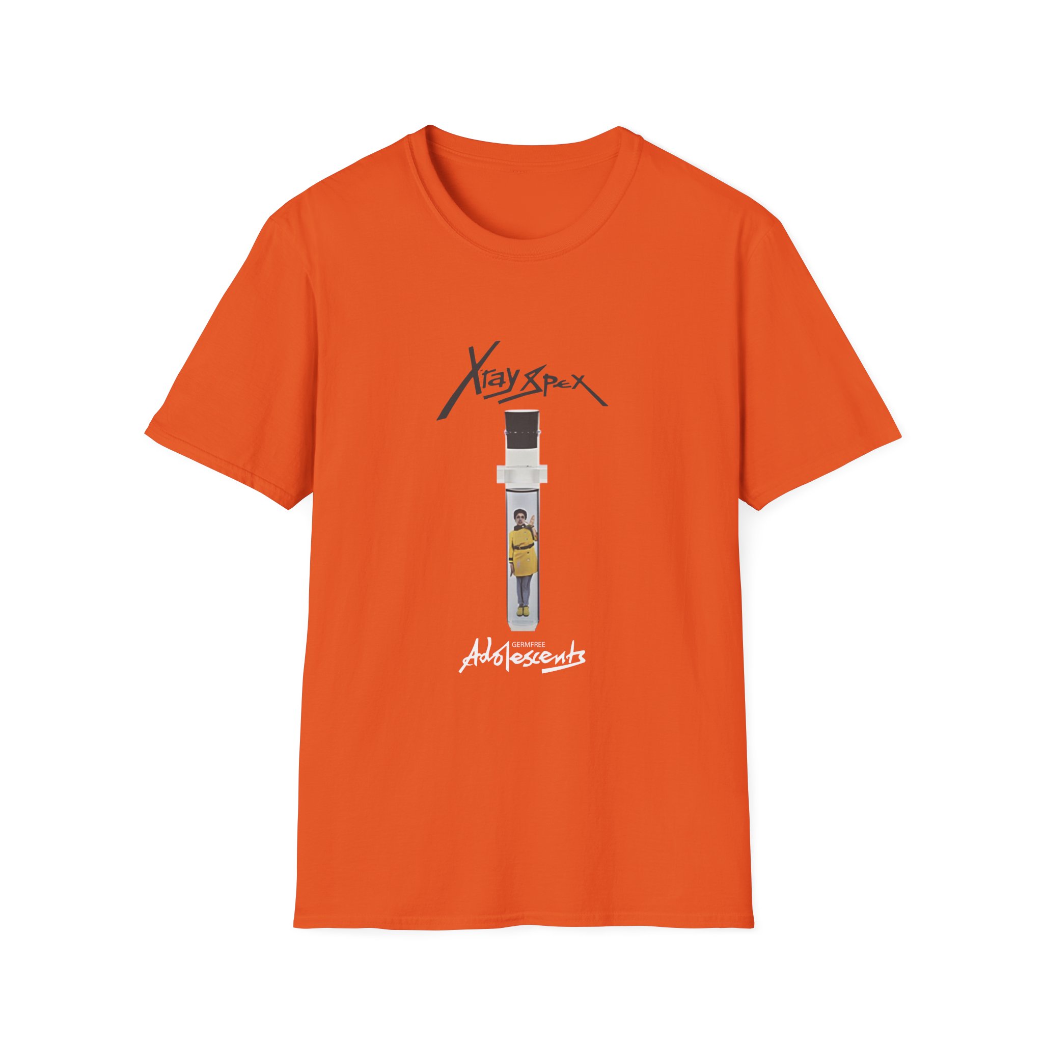 X-ray Spex Germ Free Single Tube Unisex Softstyle T-Shirt - Image 7