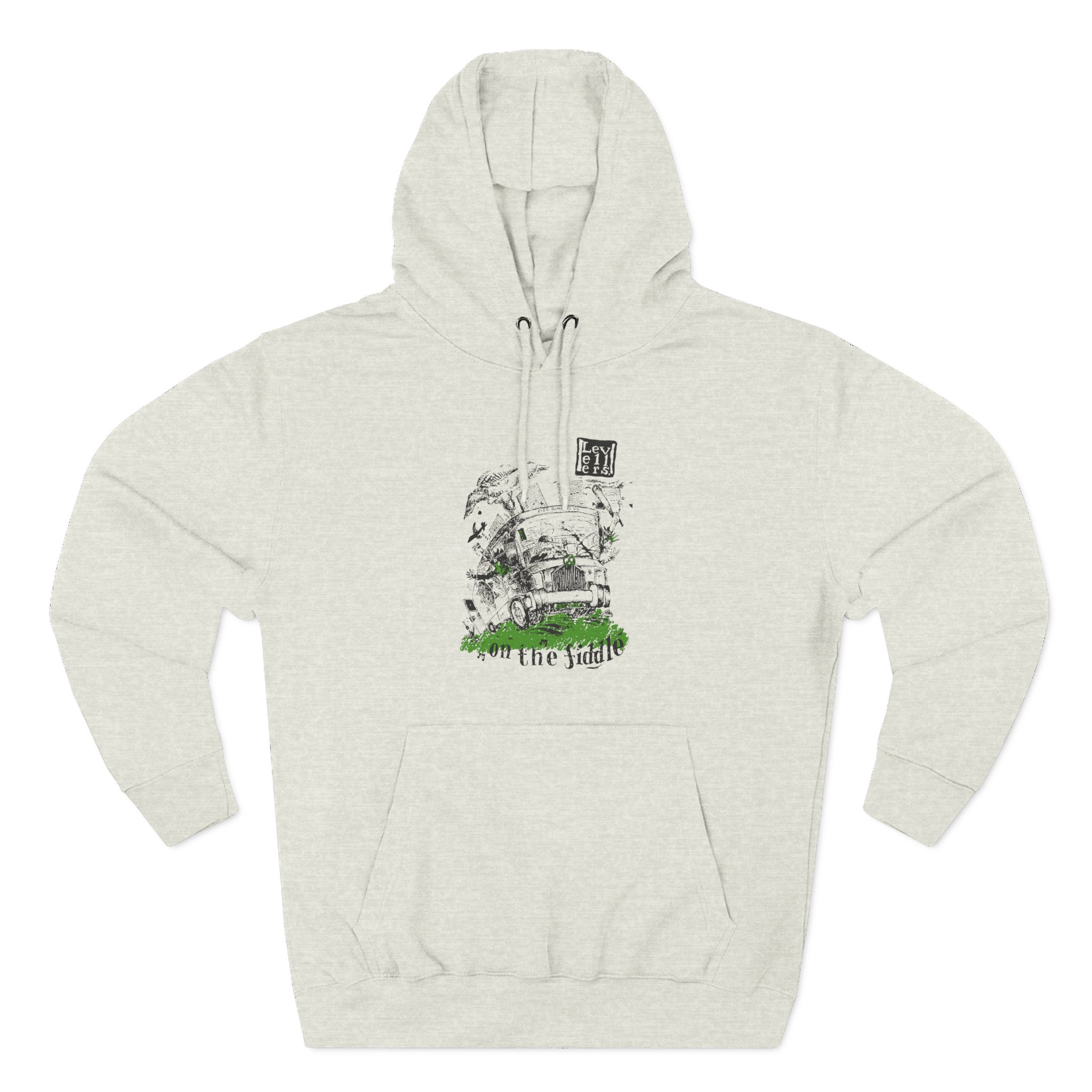 Levellers on the Fiddle Three-Panel Fleece Hoodie - Image 7