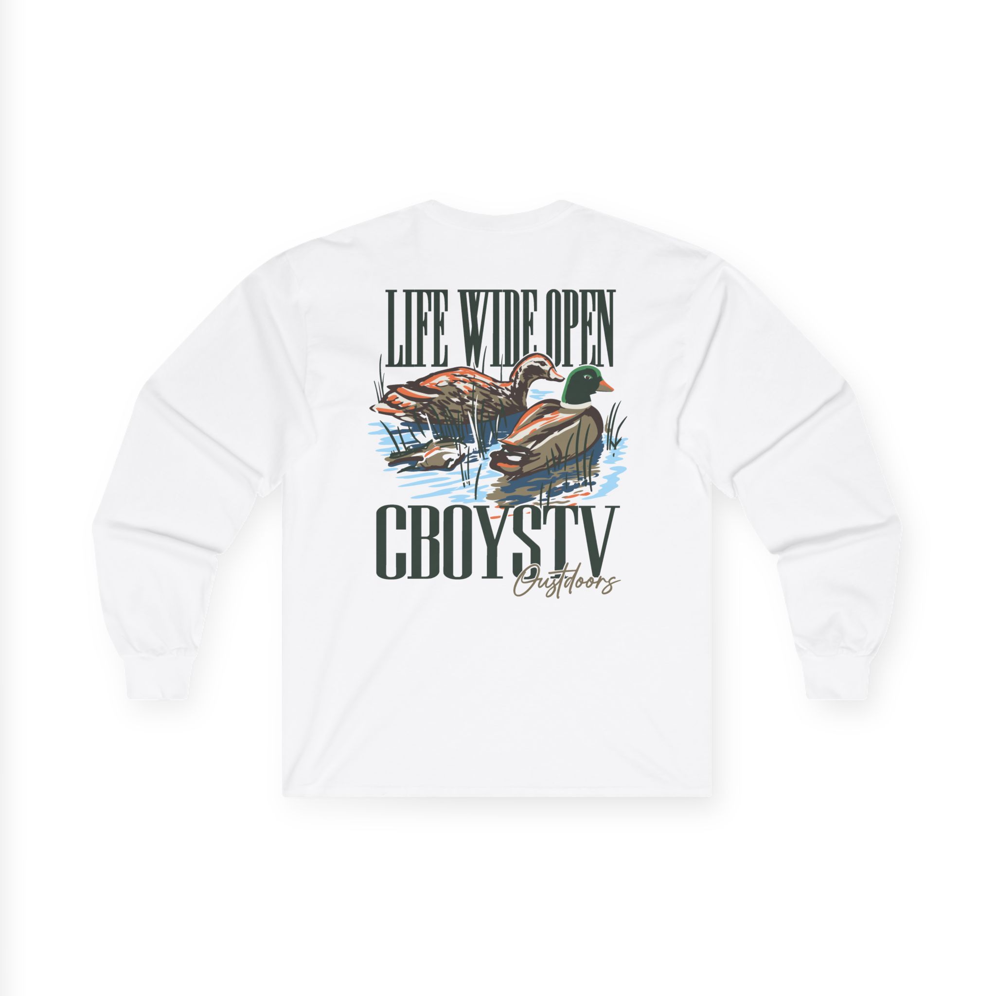 Cboystv Mallard Unisex Ultra Cotton Long Sleeve Tee - Image 2