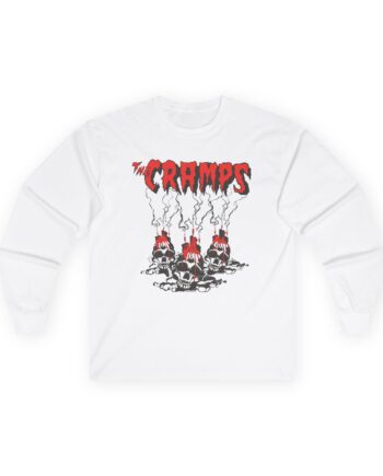 The Cramps Voodoo Skulls Unisex Ultra Cotton Long Sleeve Tee
