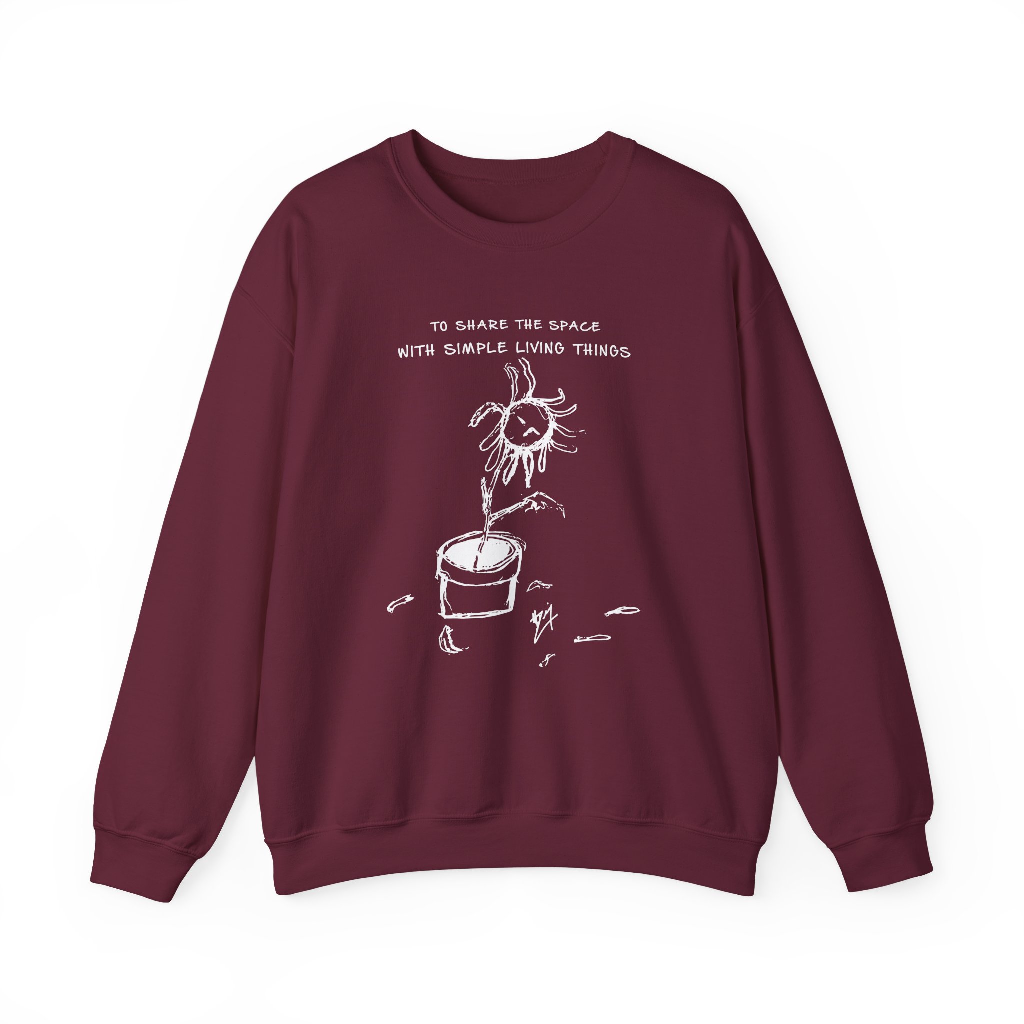 Hozier Simple Living Things Unisex Heavy Blend™ Crewneck Sweatshirt - Image 3