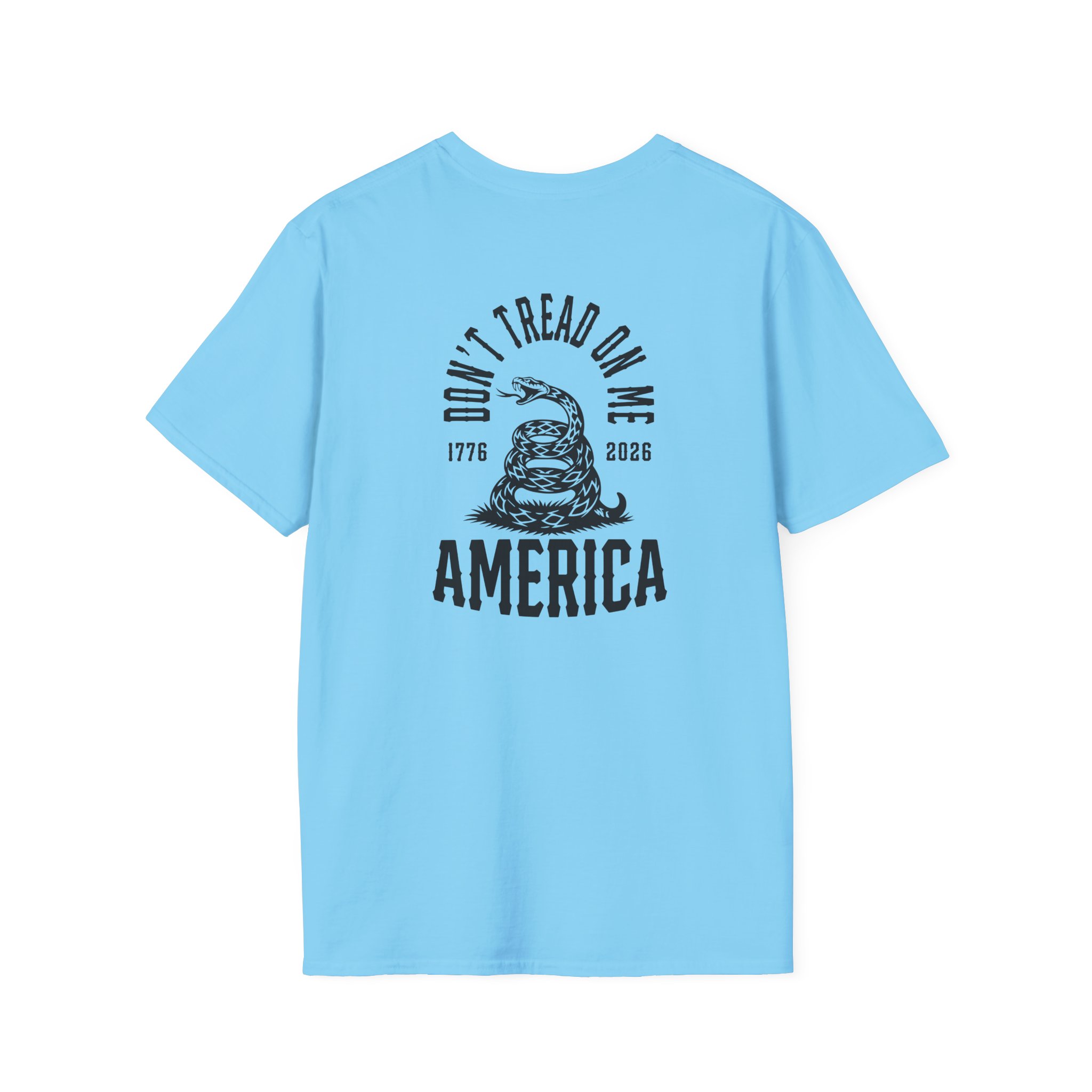 Valuetainment Don't Tread on Me Unisex Softstyle T-Shirt - Image 20