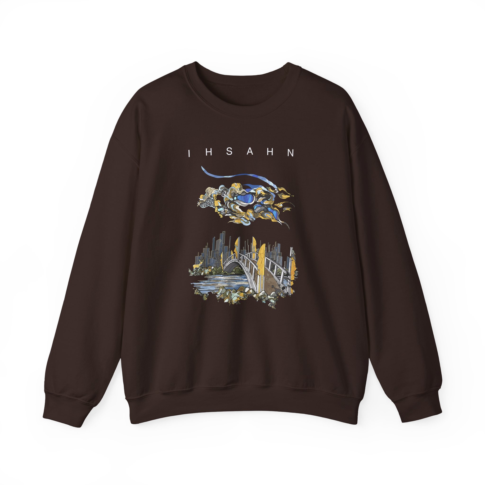 Ihsahn The Distance Between Us Unisex Heavy Blend™ Crewneck Sweatshirt - Image 3