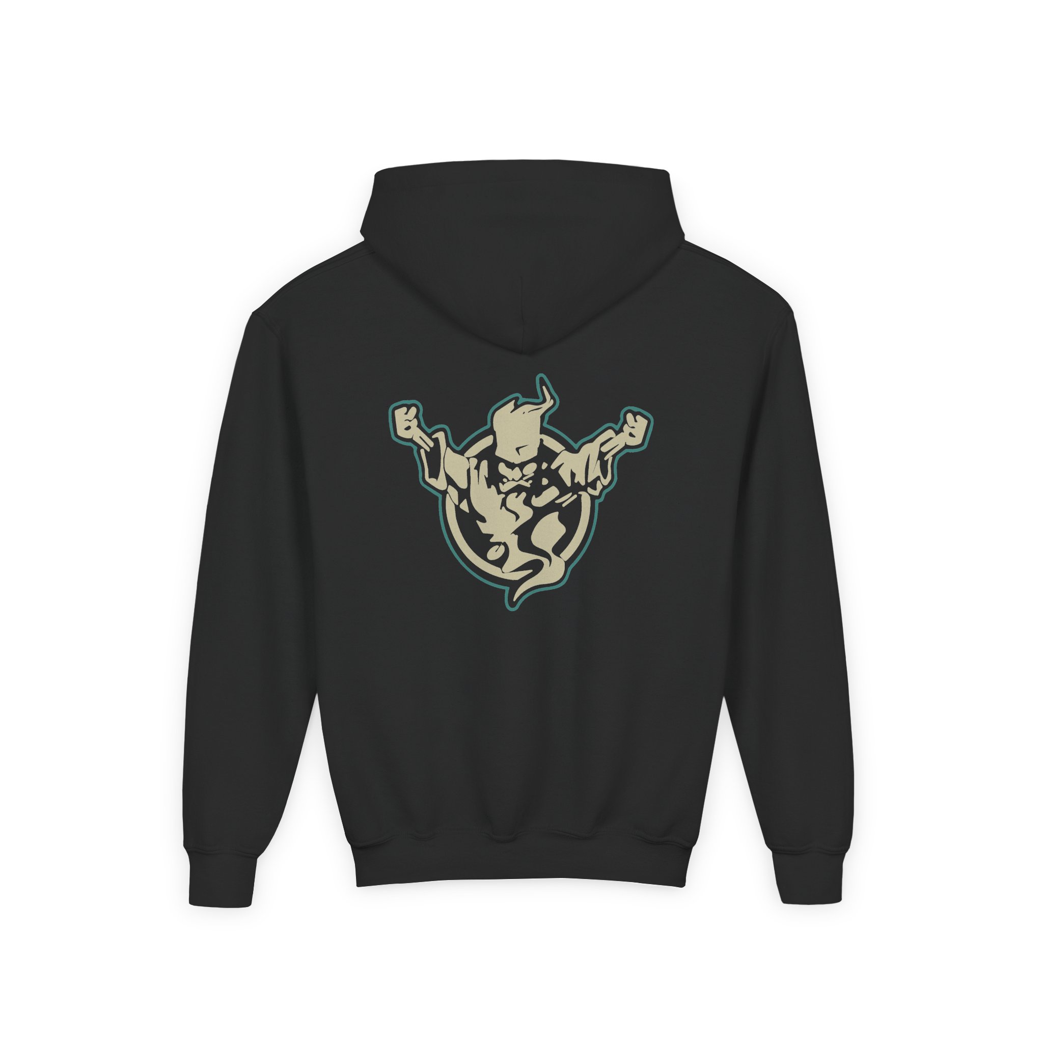 Thunderdome Hardcore Youth Heavy Blend Hooded Sweatshirt - Image 2