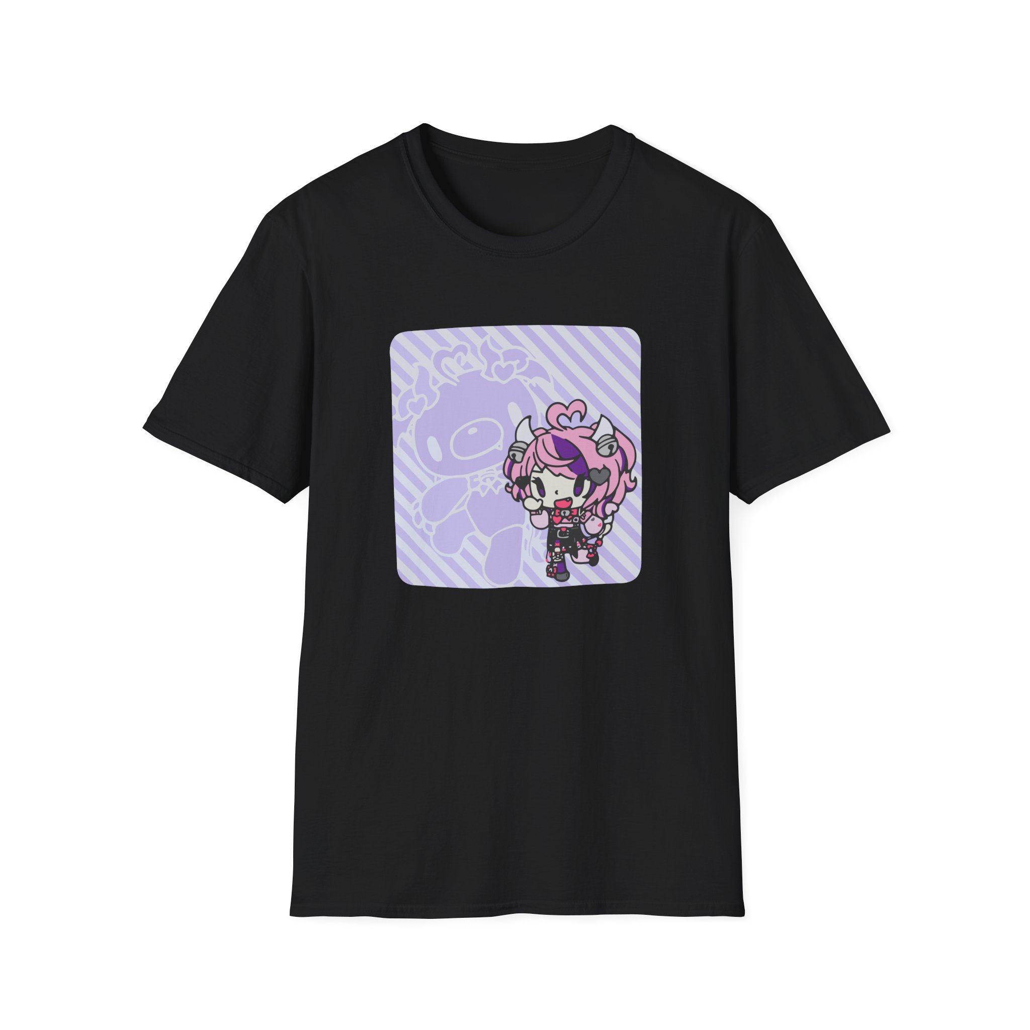 Ironmouse X Gloomy Bear Unisex Softstyle T-Shirt