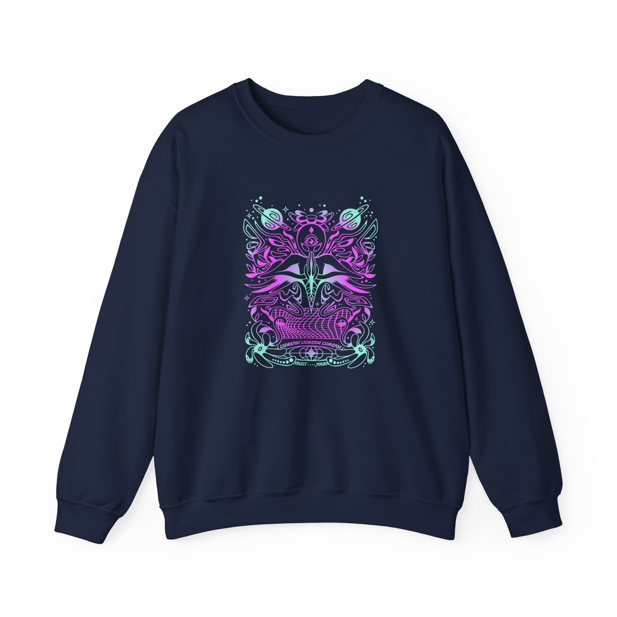 Lsdream Alien Moth Man Unisex Heavy Blend™ Crewneck Sweatshirt