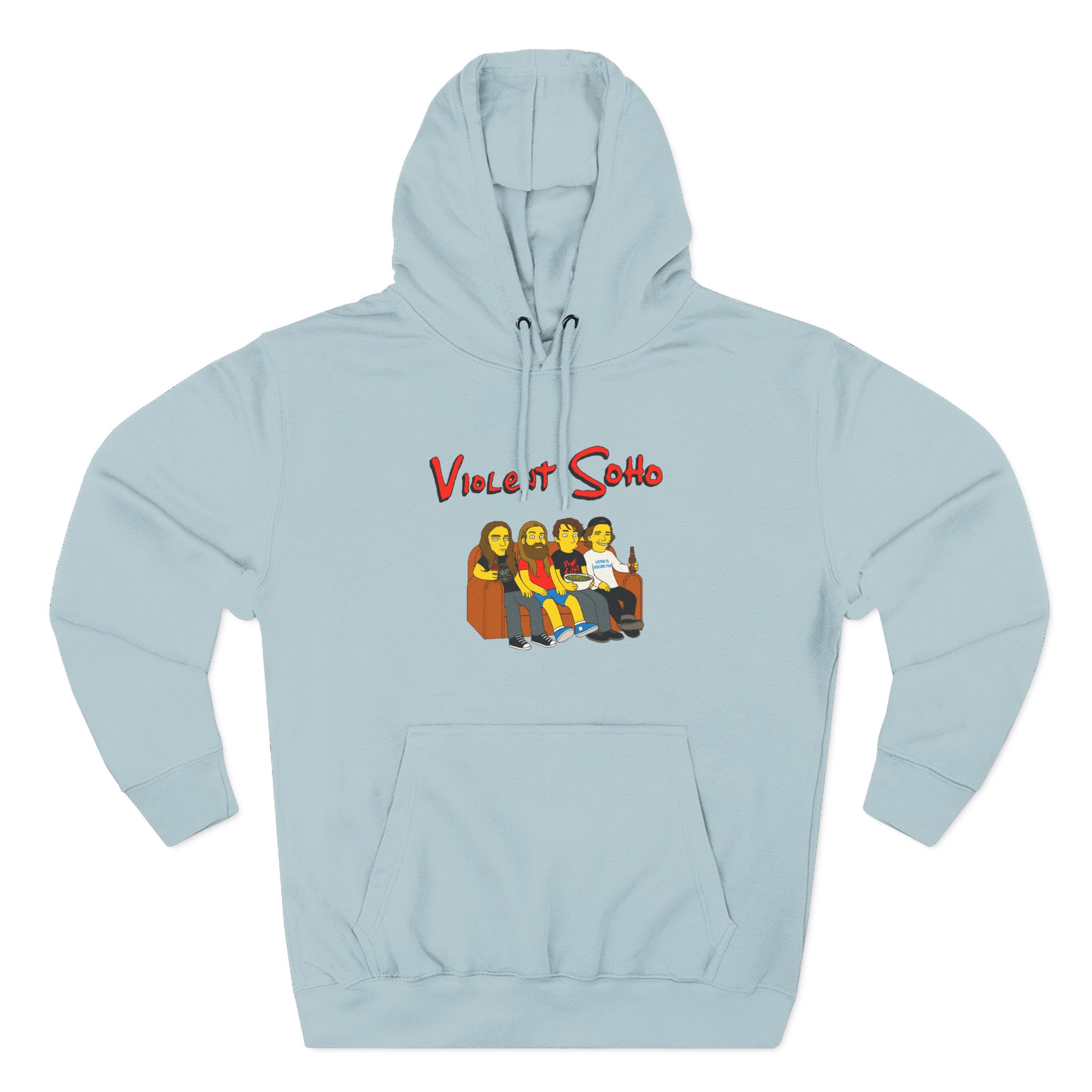 Violent Soho Springfield 4122 Three-Panel Fleece Hoodie - Image 13