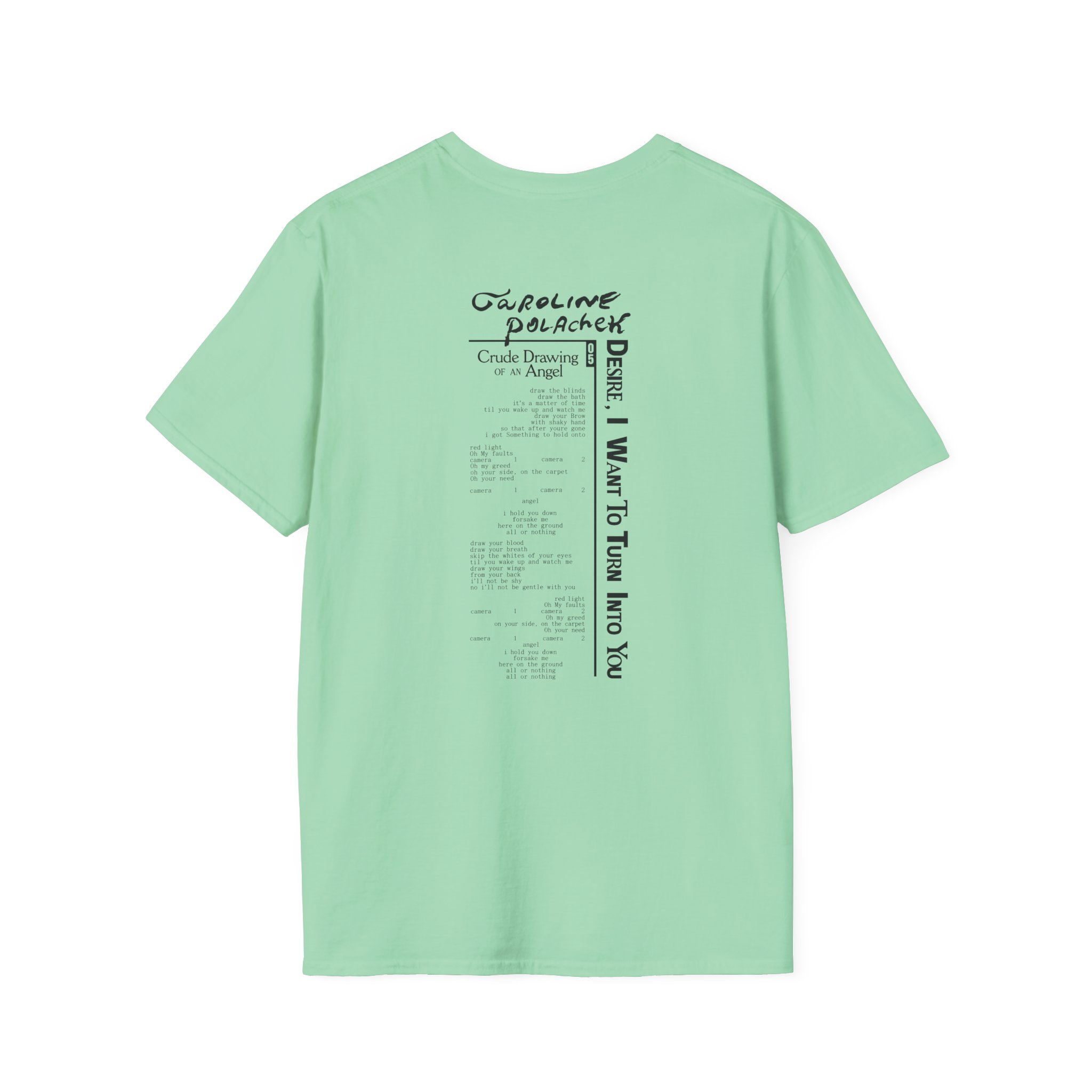 Caroline Polachek Crude Drawing Unisex Softstyle T-Shirt - Image 18