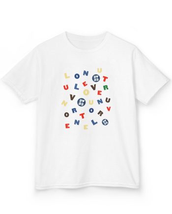 Love on Tour Letras Kids Heavy Cotton™ Tee