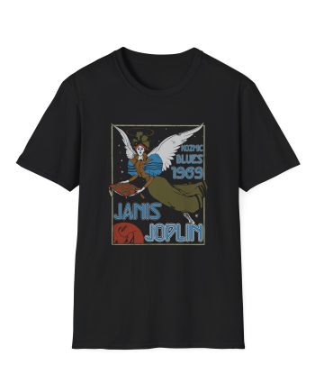 Janis Joplin Kozmic Blues 1969 Unisex Softstyle T-shirt