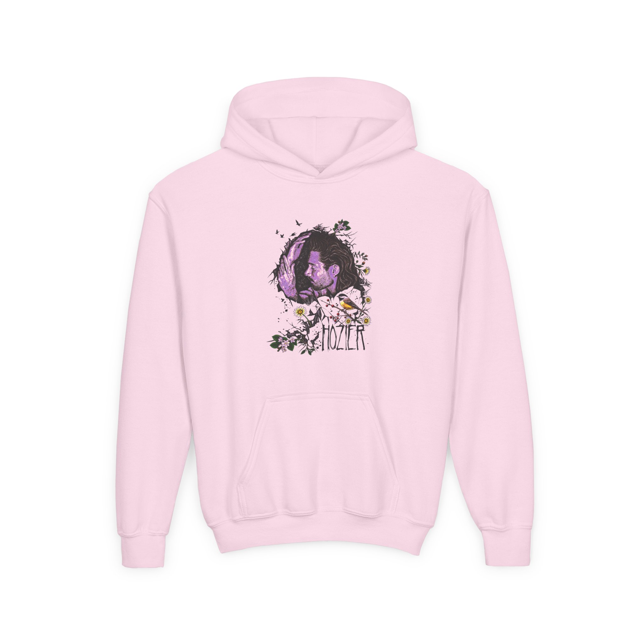 Hozier Boston June 23 Show Youth Heavy Blend Hooded Sweatshirt - Image 5